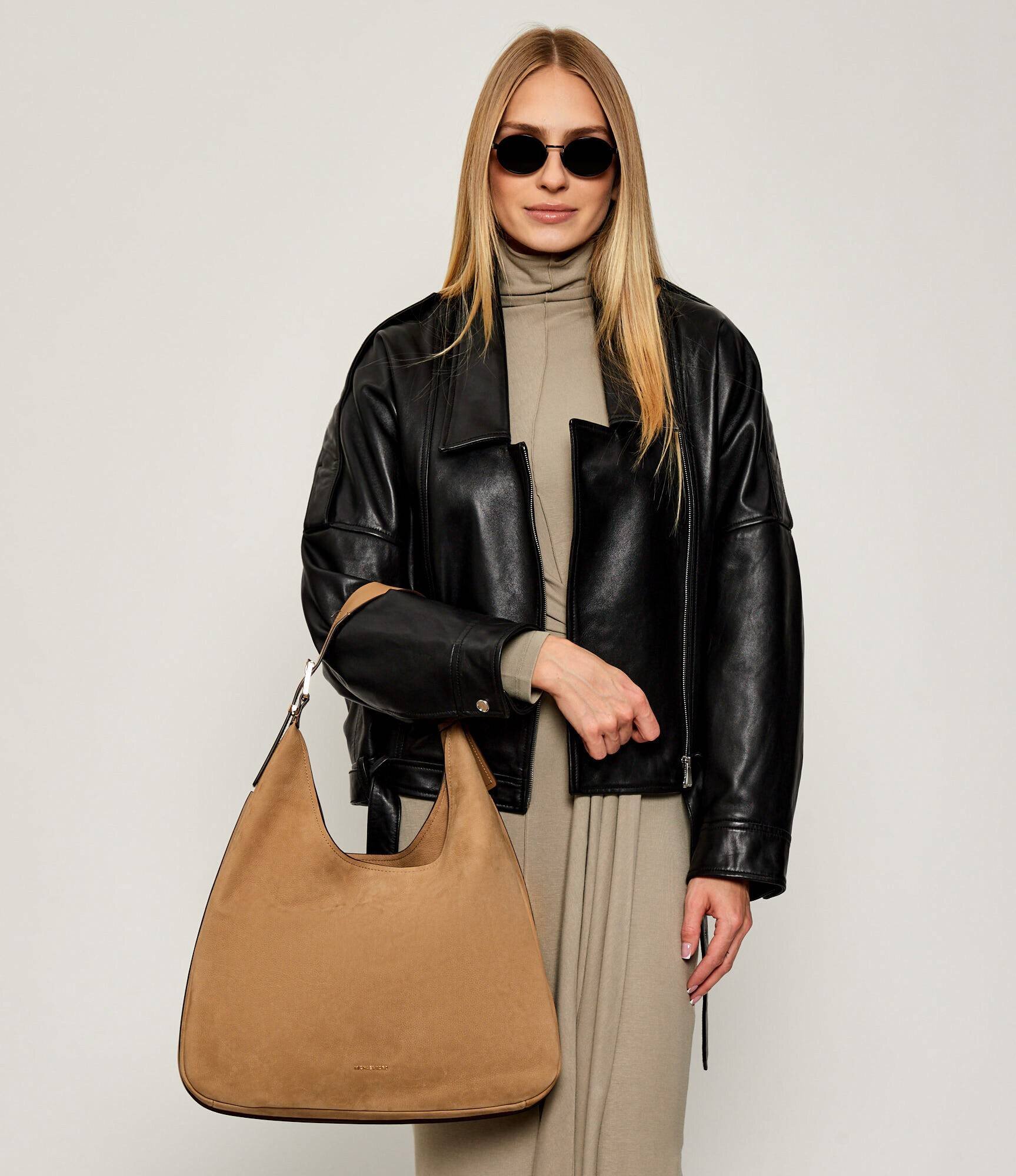 Michael Kors De piele hobo Nolita