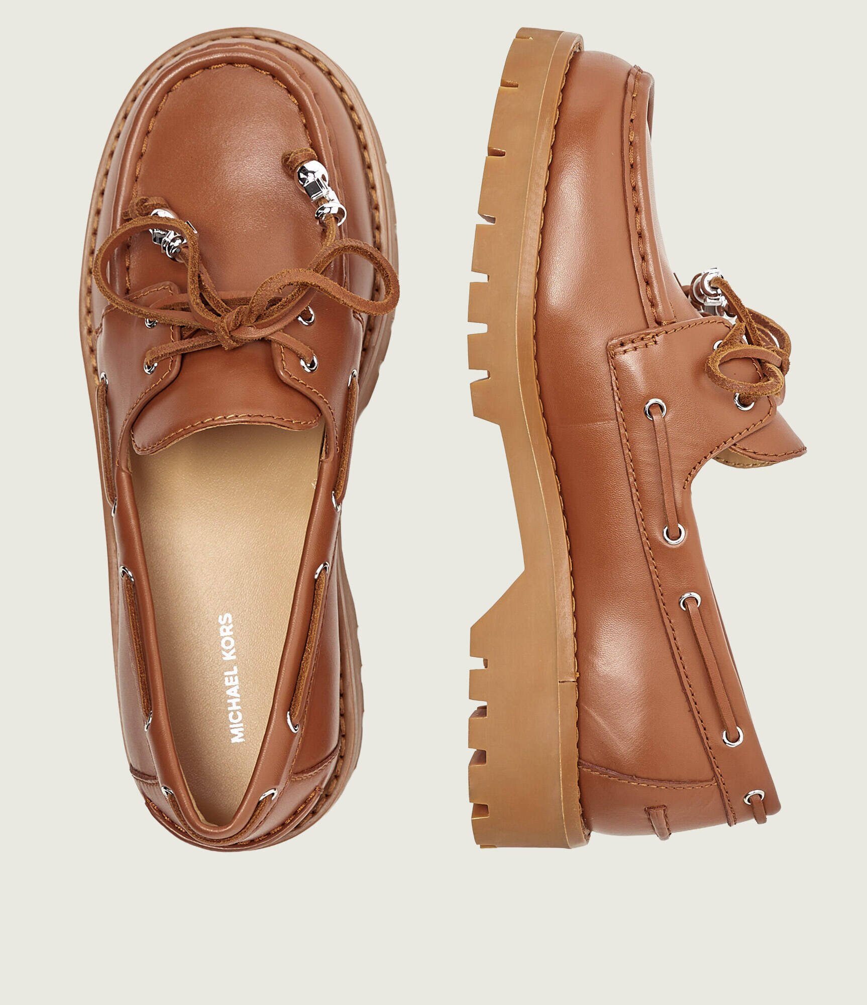 Michael Kors De piele pantofi loafer KENNY