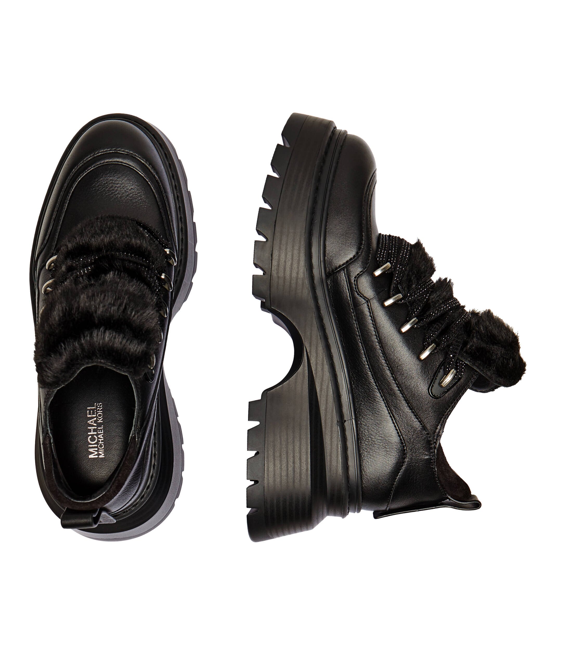 Michael Kors De piele pantofi Shiloh | shearling