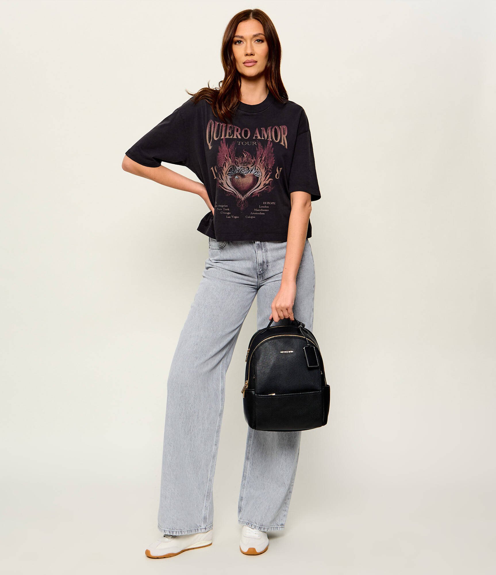 Michael Kors De piele rucsac SABLE