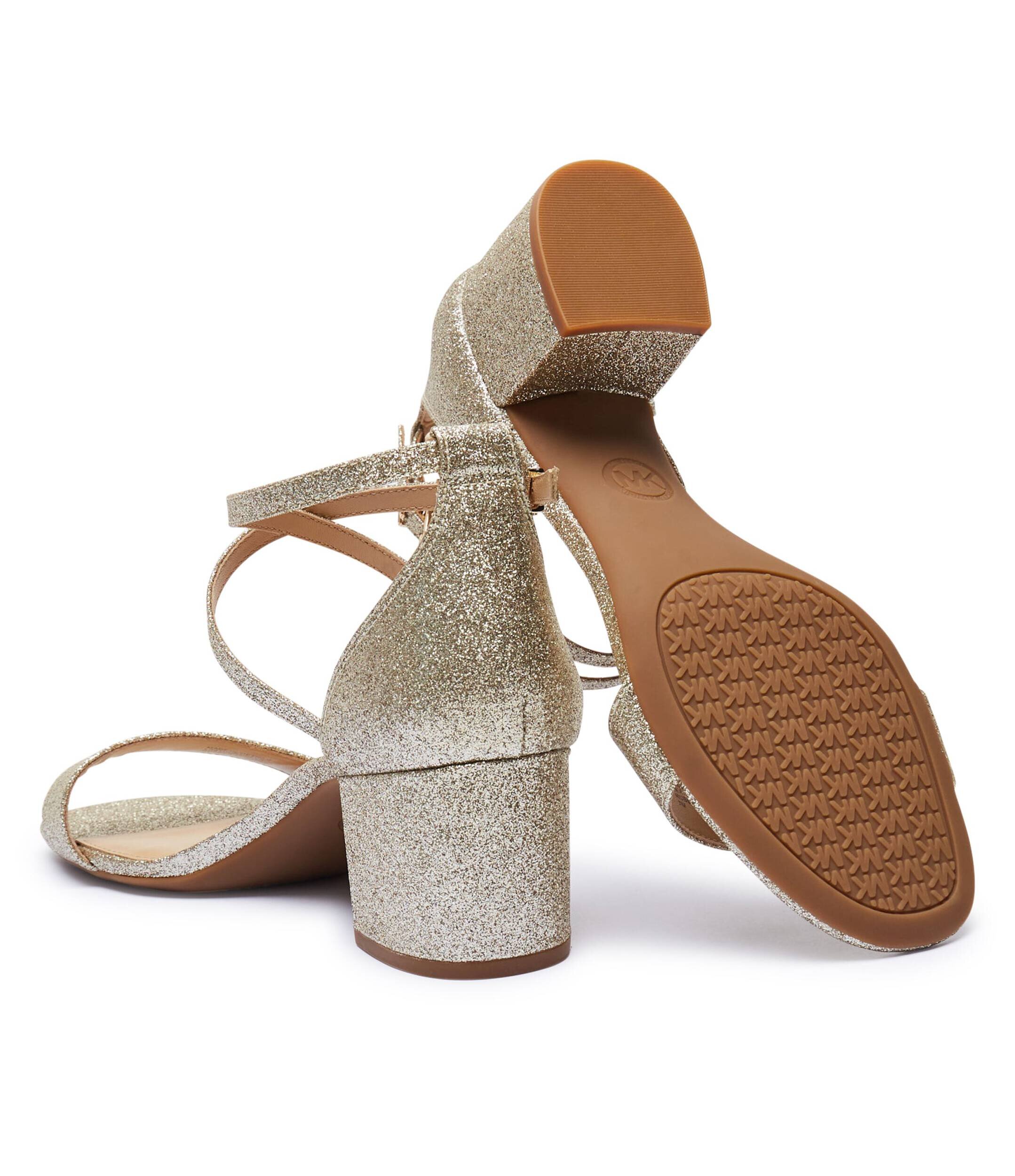 Michael Kors De piele sandale cu toc gros Serena