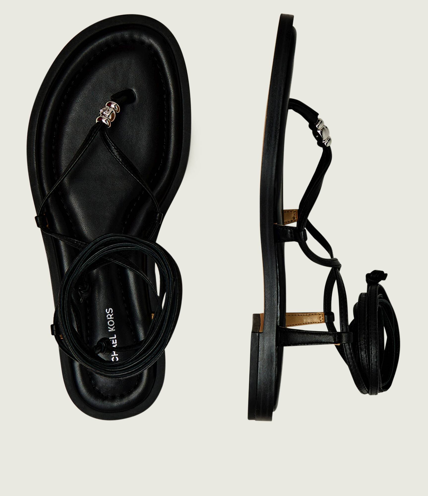 Michael Kors De piele sandale KHLOE