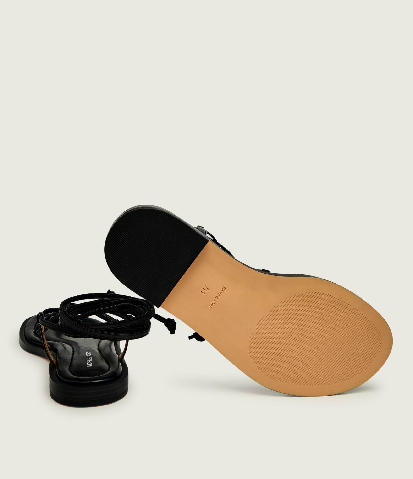 Michael Kors De piele sandale KHLOE