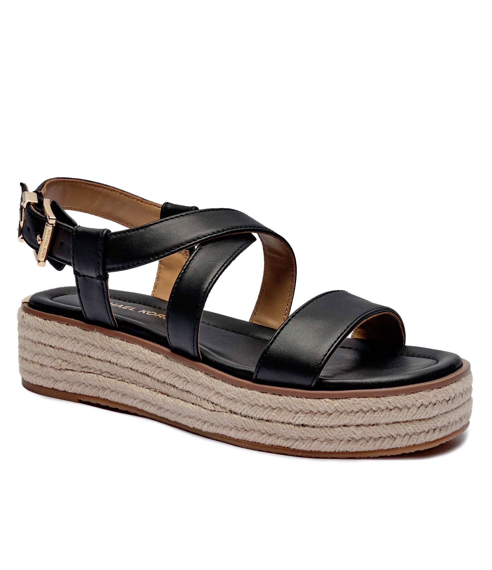 Michael Kors De piele sandale Lynn