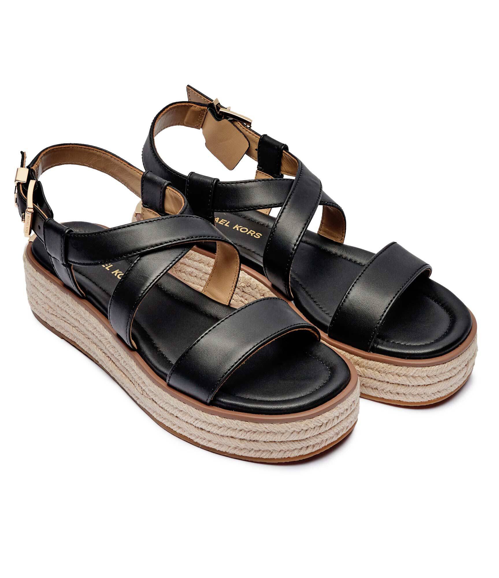 Michael Kors De piele sandale Lynn
