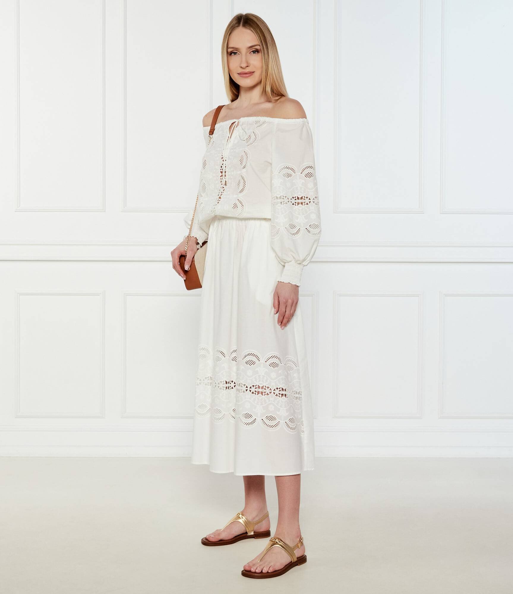 Michael Kors De piele sandale Mandy