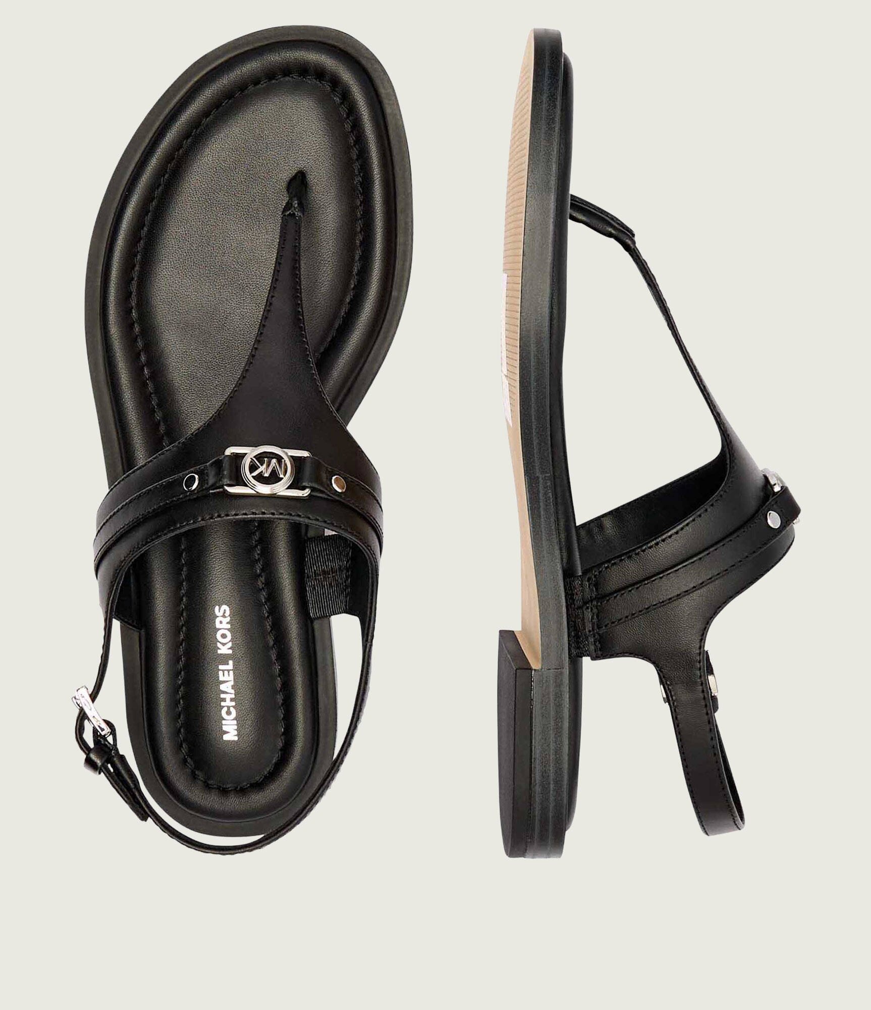 Michael Kors De piele sandale Mandy