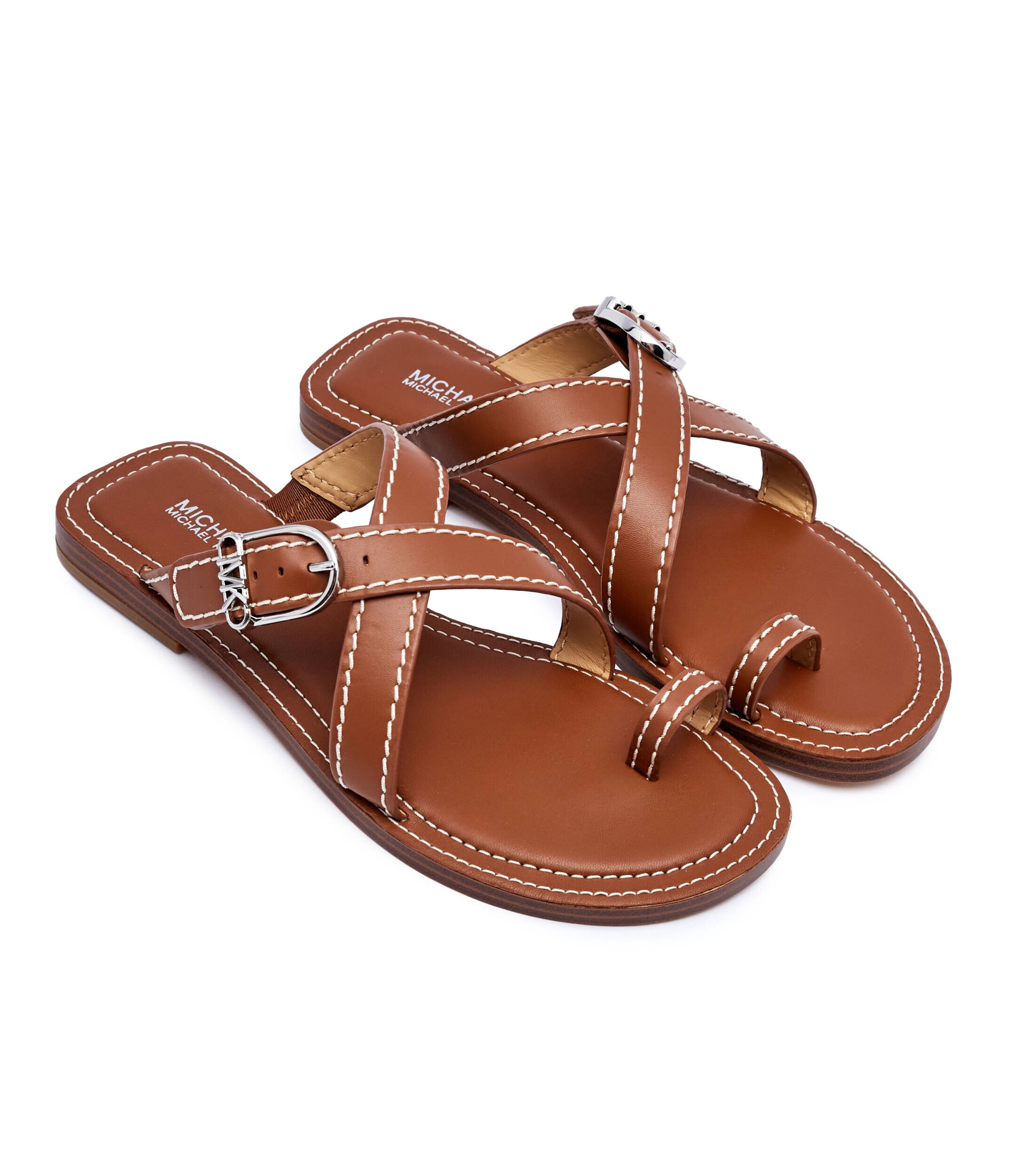Michael Kors De piele șlapi Ashton
