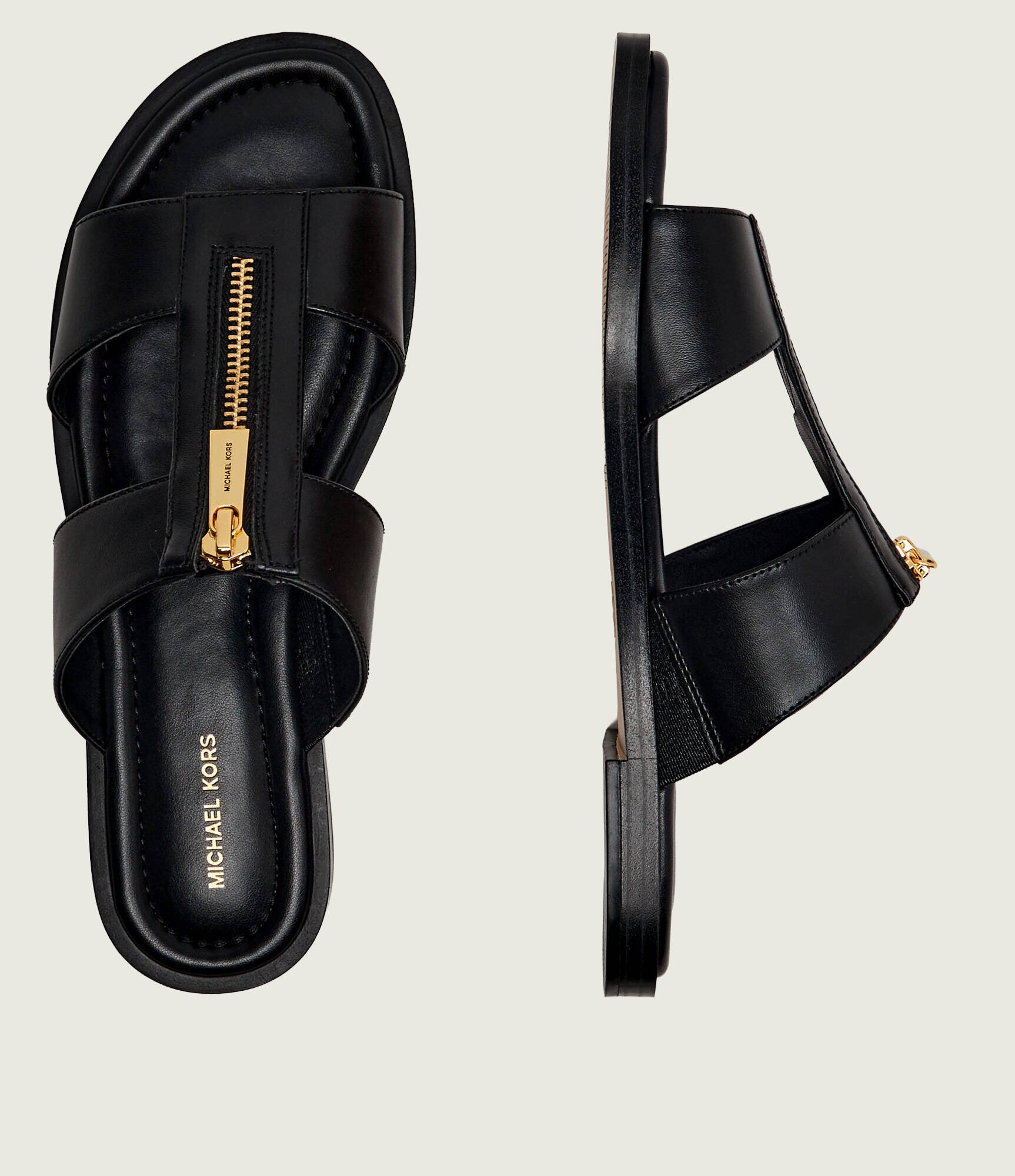 Michael Kors De piele șlapi Berkley