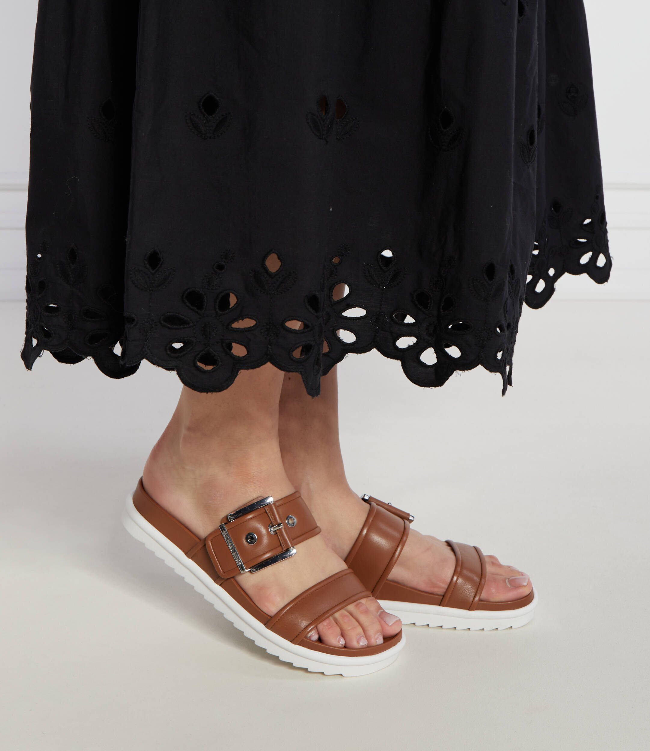 Michael Kors De piele șlapi Colby