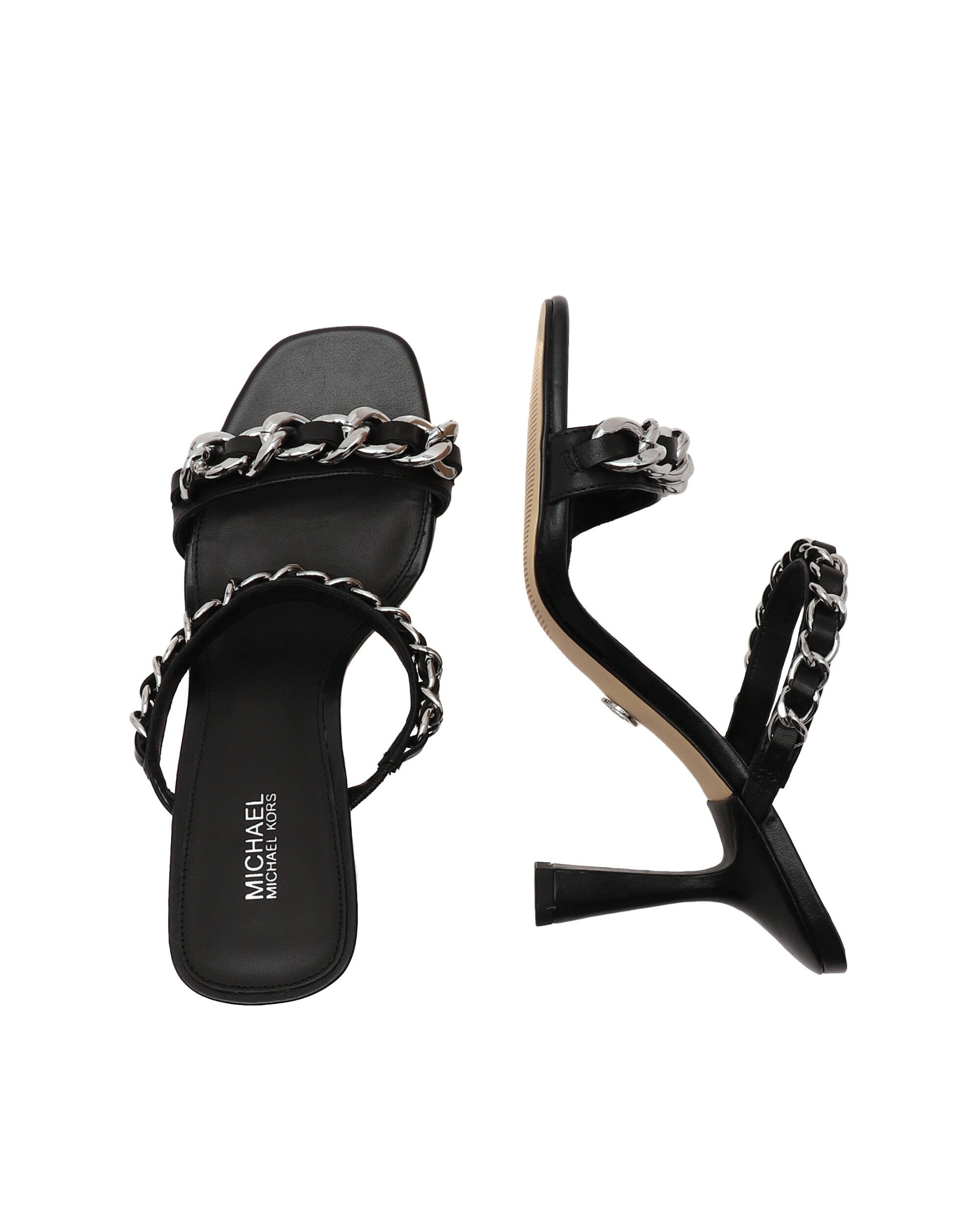 Michael Kors De piele șlapi cu tocuri înalte Clara