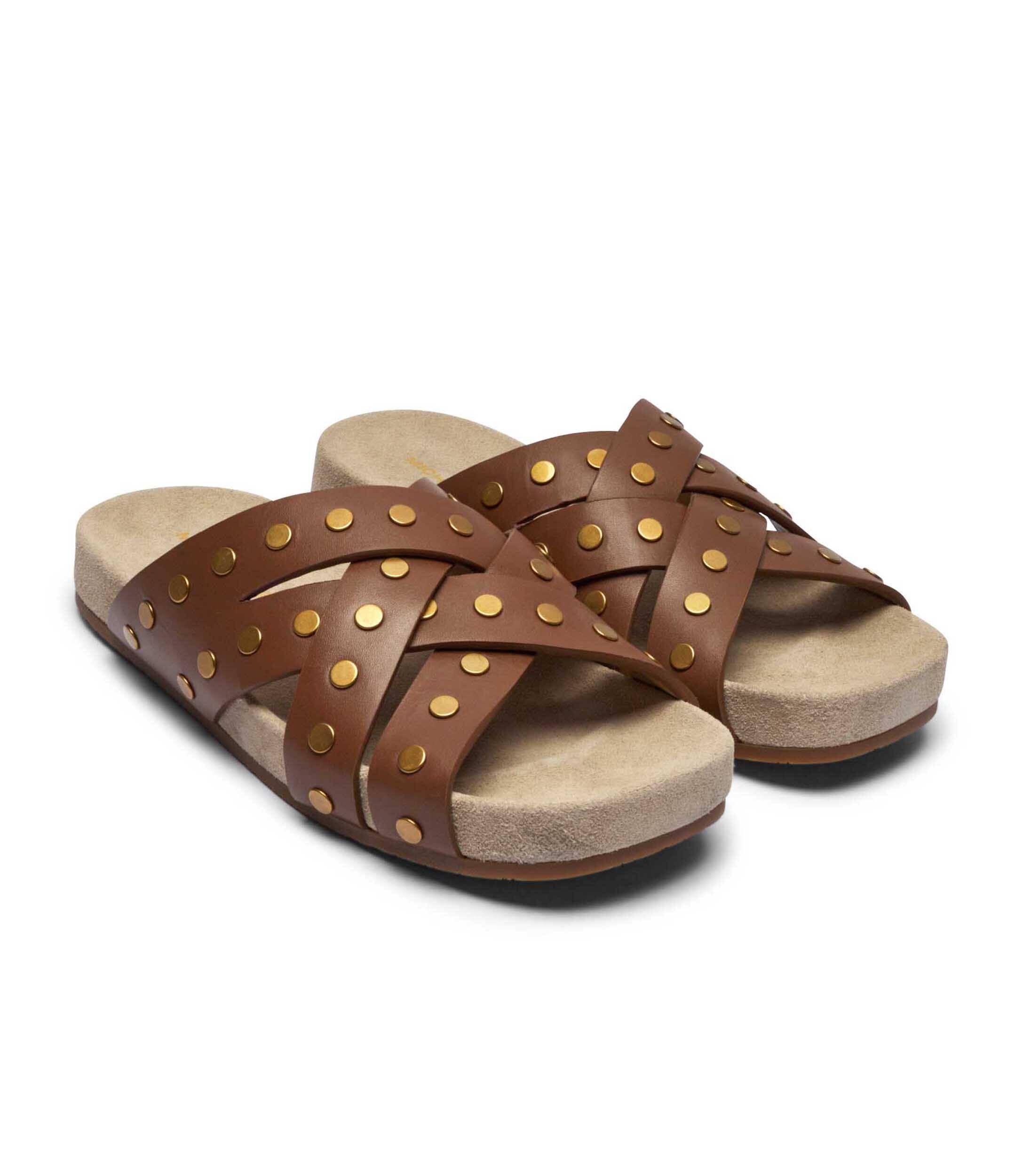 Michael Kors De piele șlapi Irene
