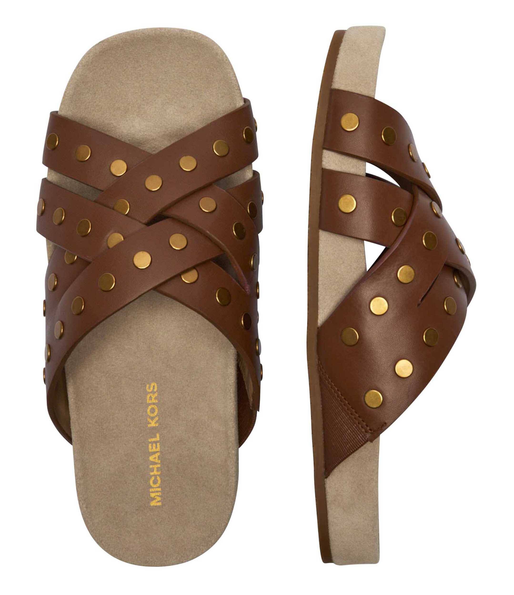Michael Kors De piele șlapi Irene