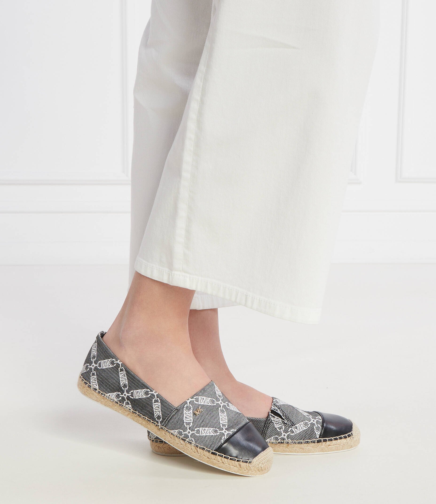 Michael Kors Espadrile Kendrick cu adaos de piele