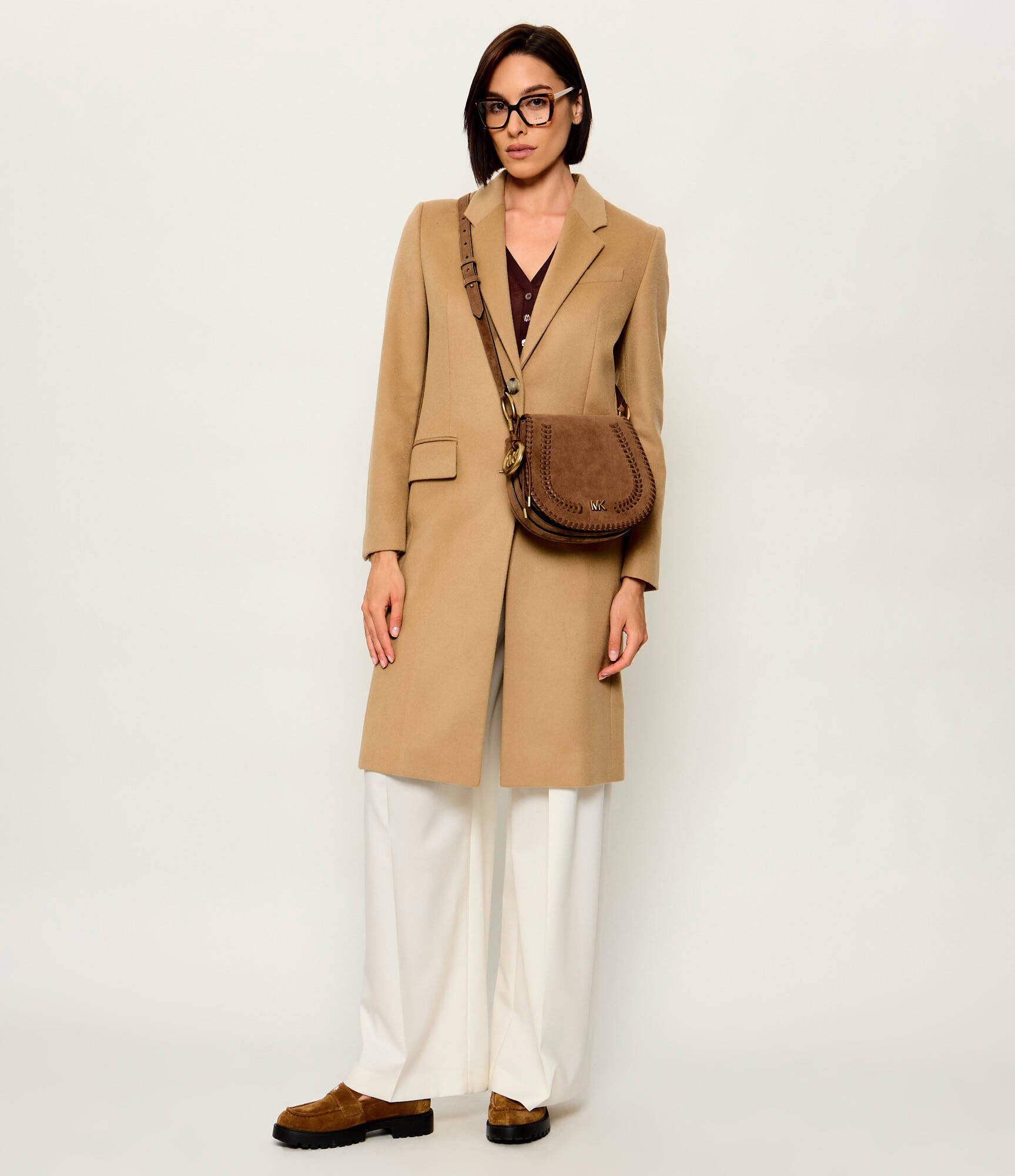 Michael Kors Geantă pe umăr Josie | piele întoarsă