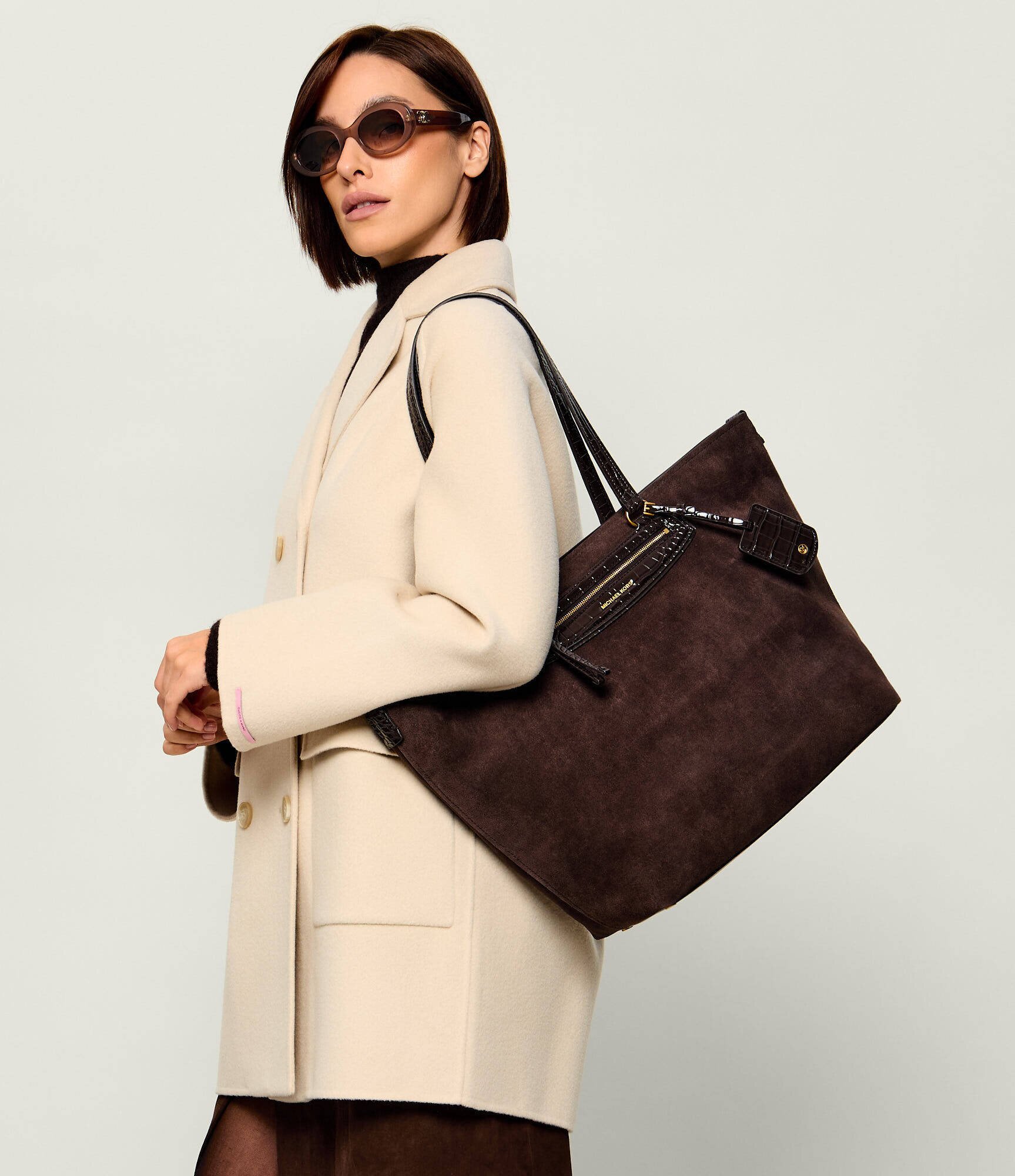 Michael Kors Geantă shopper Jet Set Travel | piele întoarsă