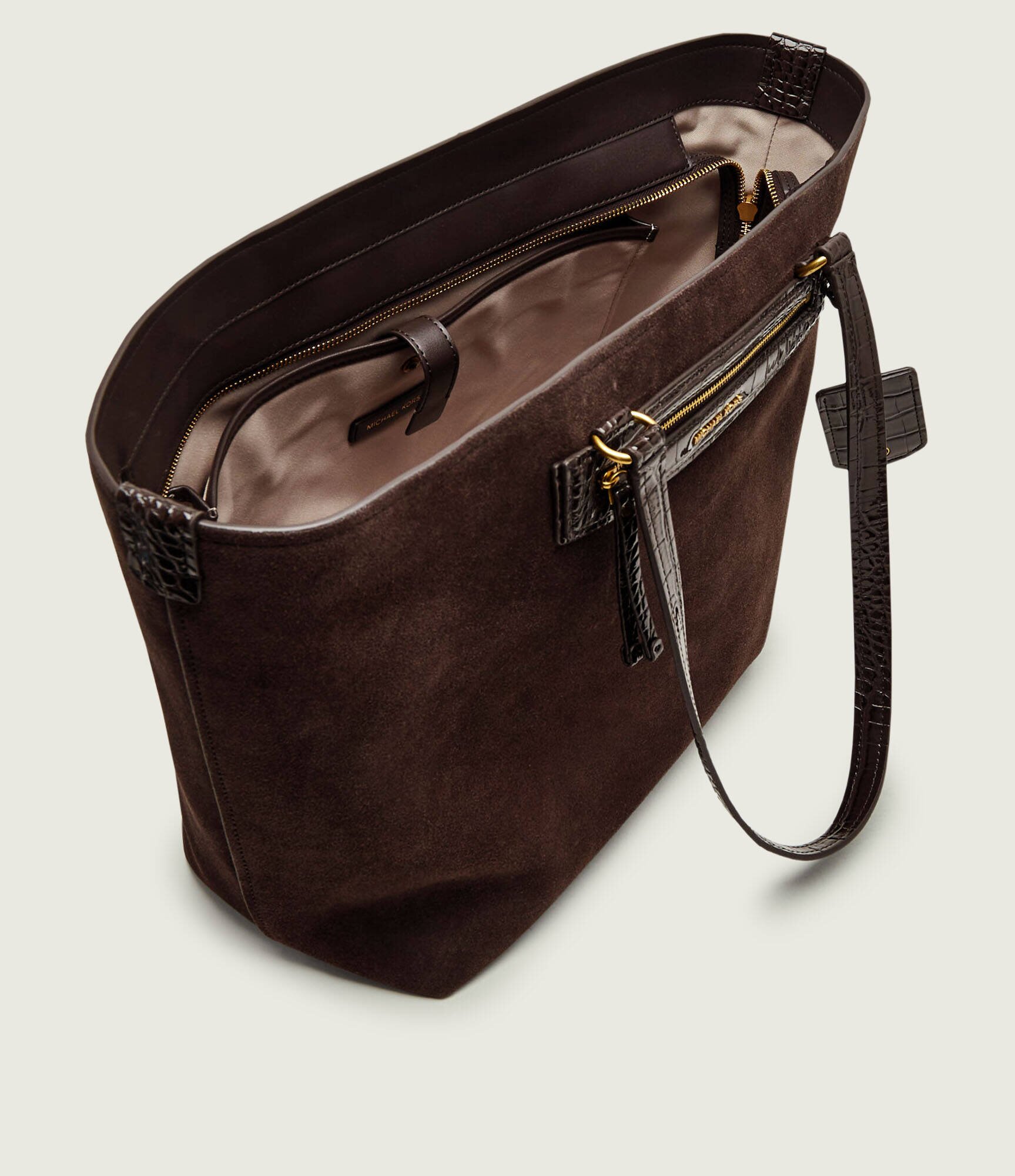 Michael Kors Geantă shopper Jet Set Travel | piele întoarsă