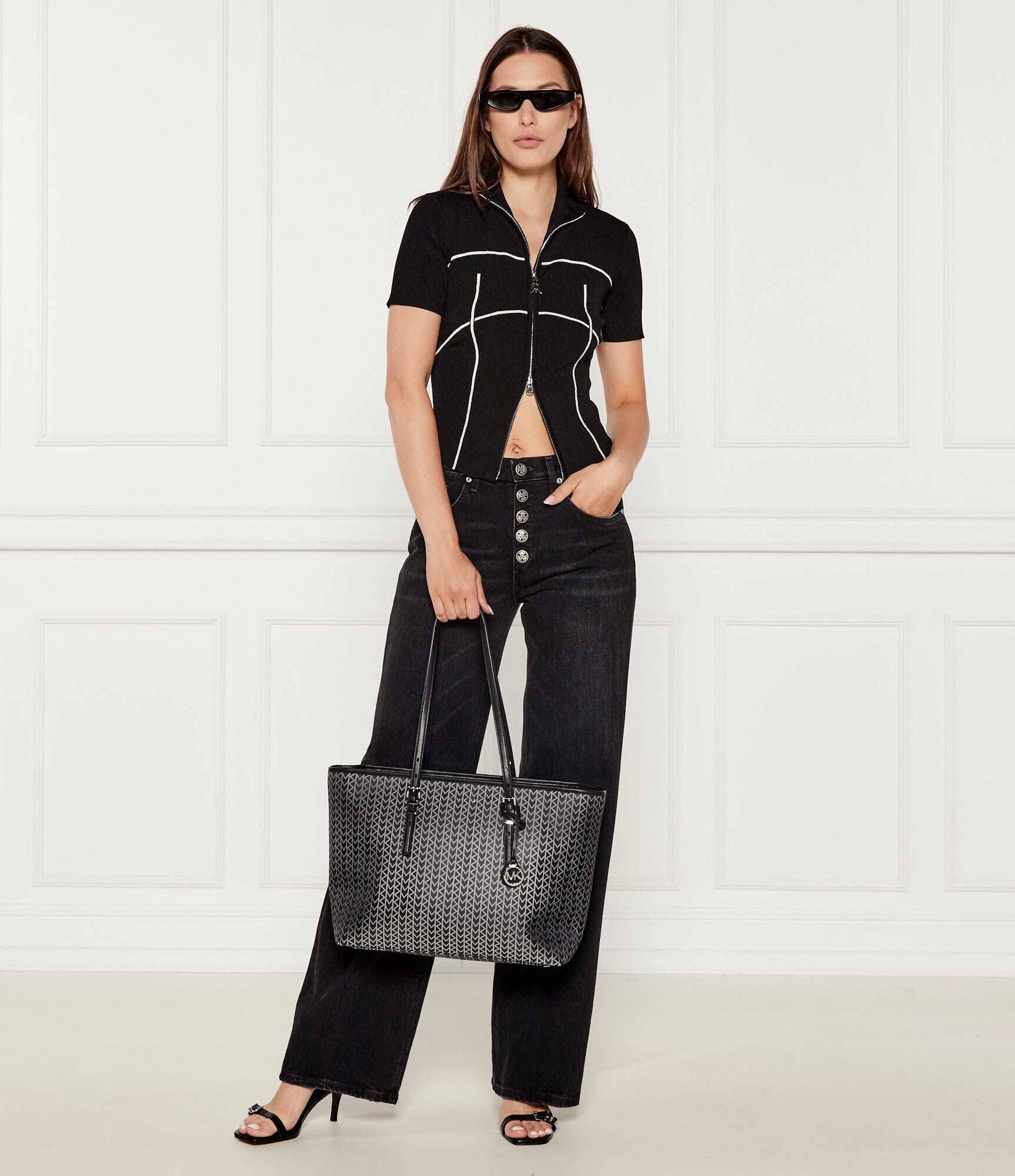 Michael Kors Geantă shopper Quinn cu adaos de piele