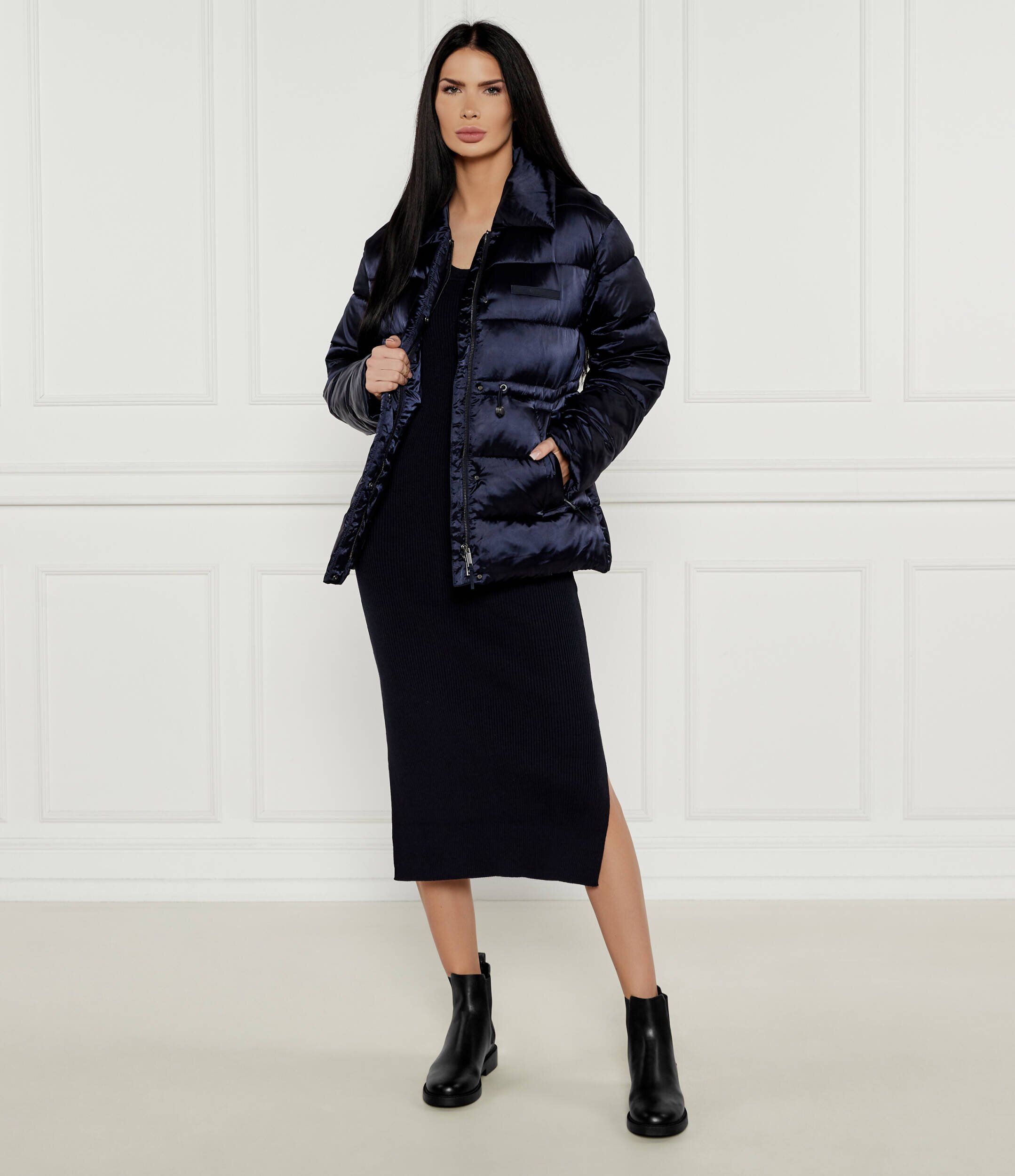 Michael Kors Ghete chelsea Hazel cu adaos de piele