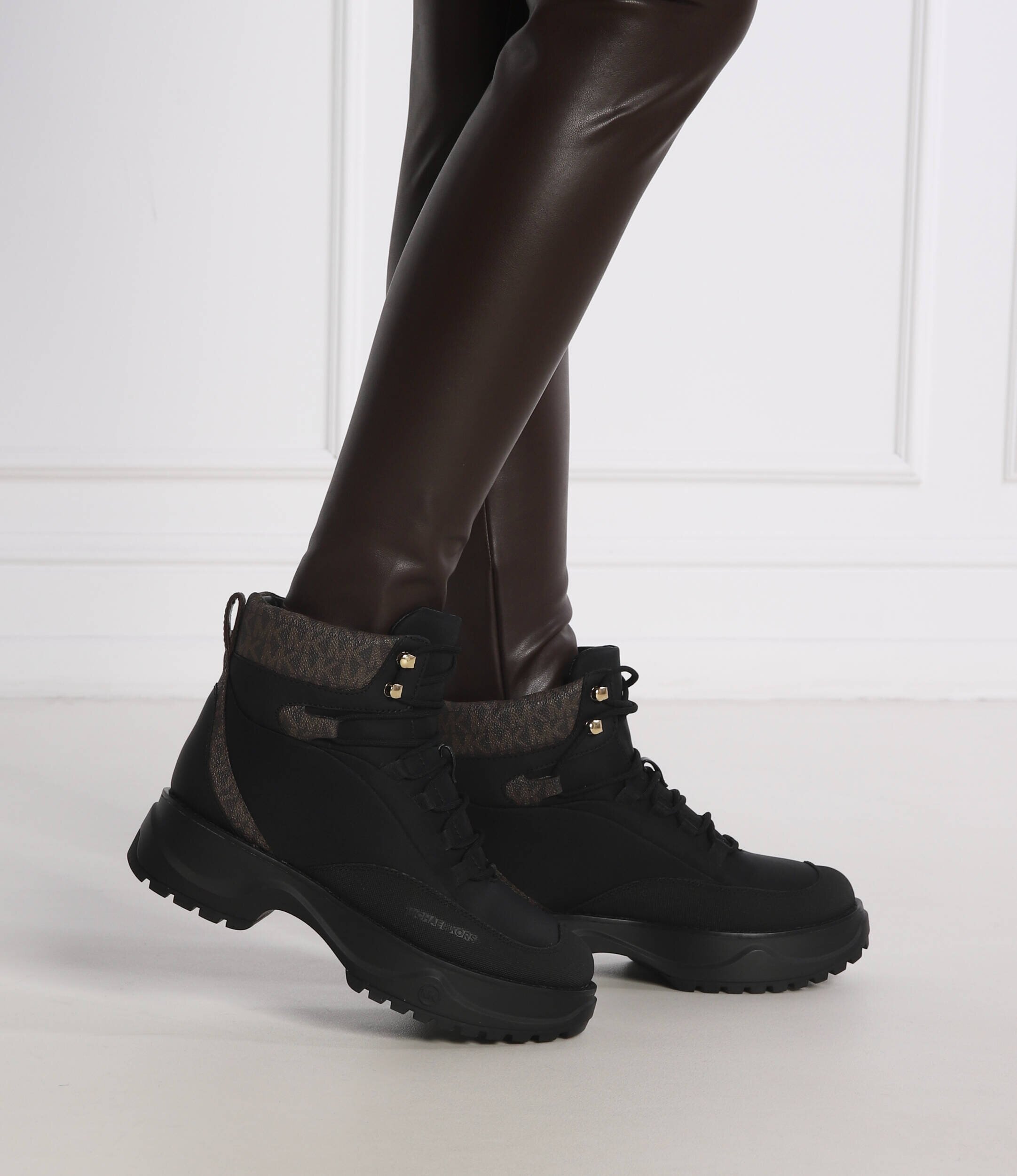 Michael Kors Ghete de trekking Dupree Hiker cu adaos de piele