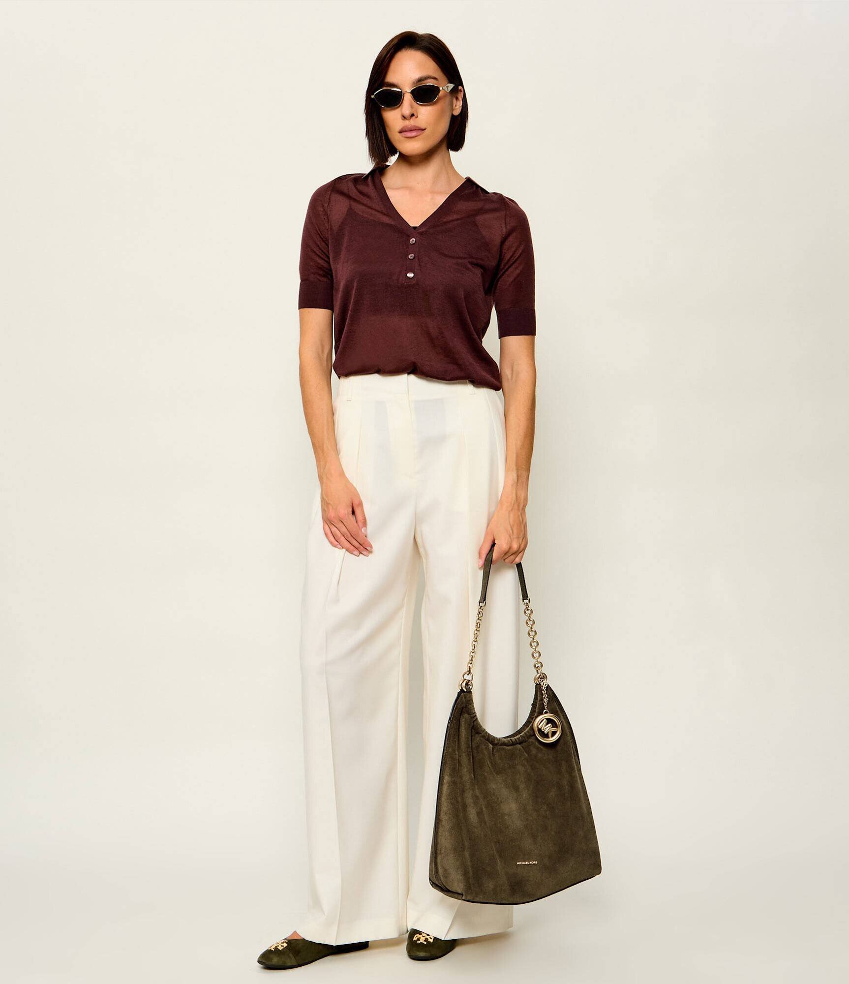 Michael Kors Hobo Lillie | piele întoarsă