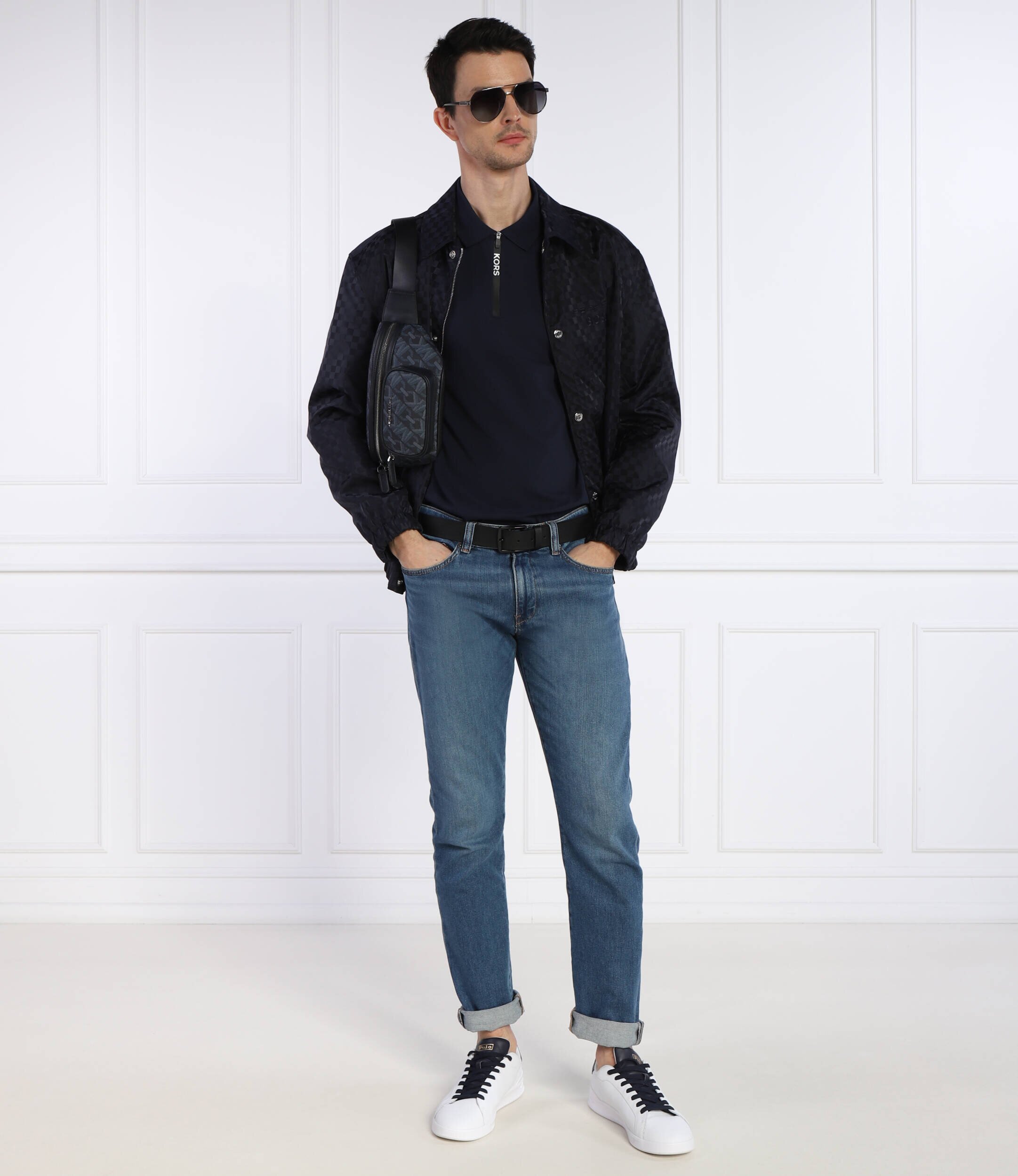 Michael Kors Polo SS ZIP LOGO | Regular Fit