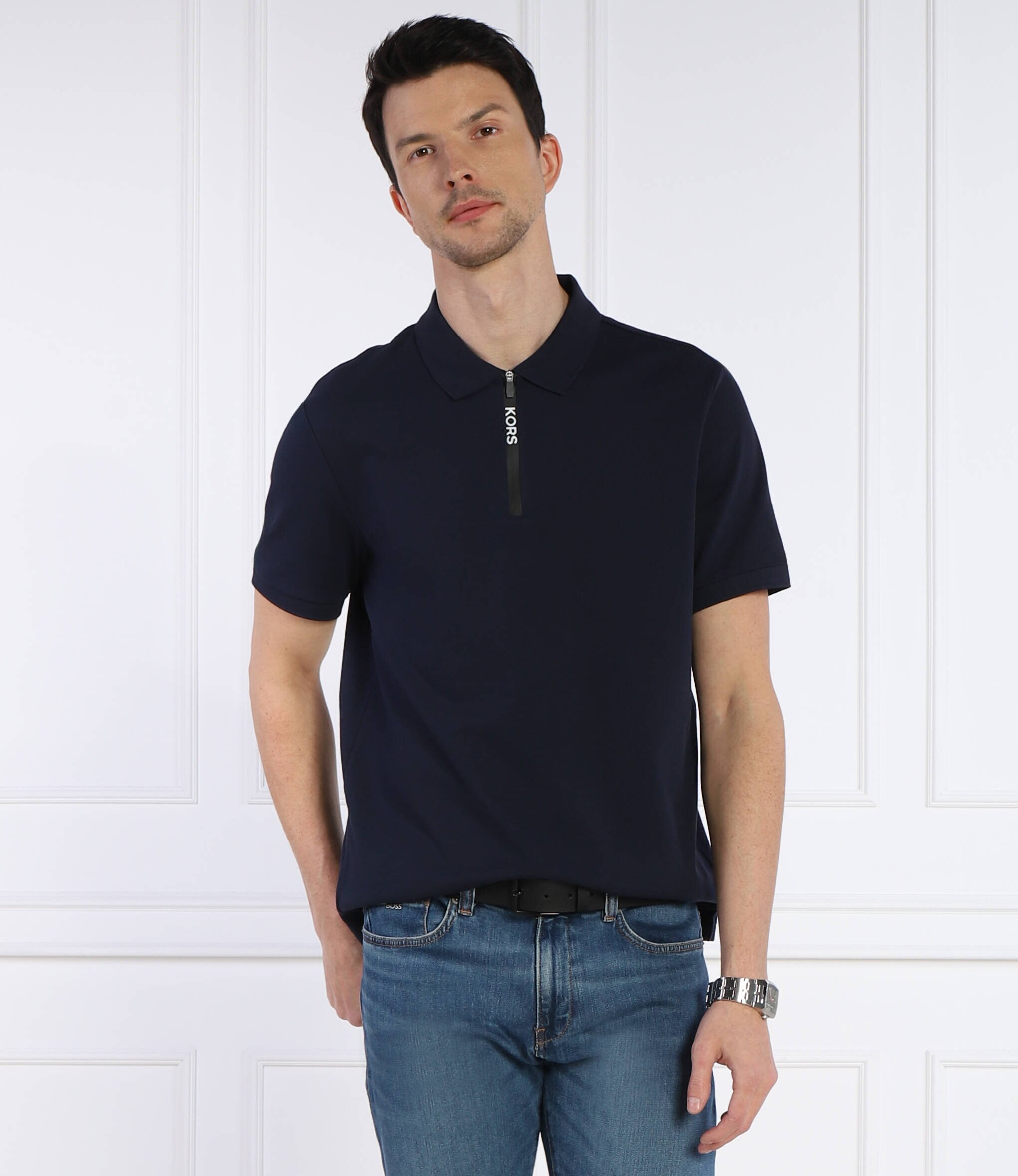 Michael Kors Polo SS ZIP LOGO | Regular Fit