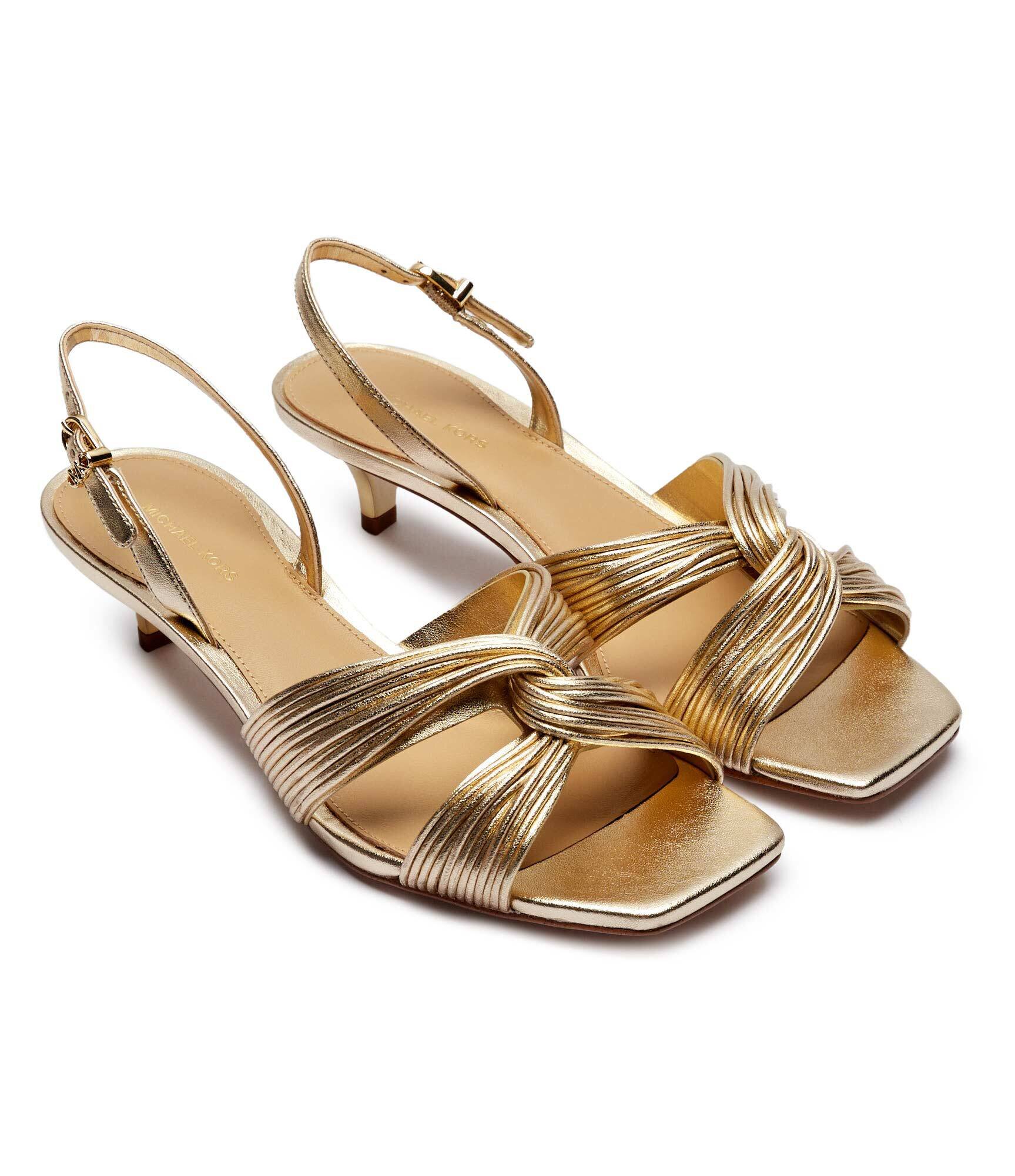 Michael Kors Sandale Alessia cu adaos de piele