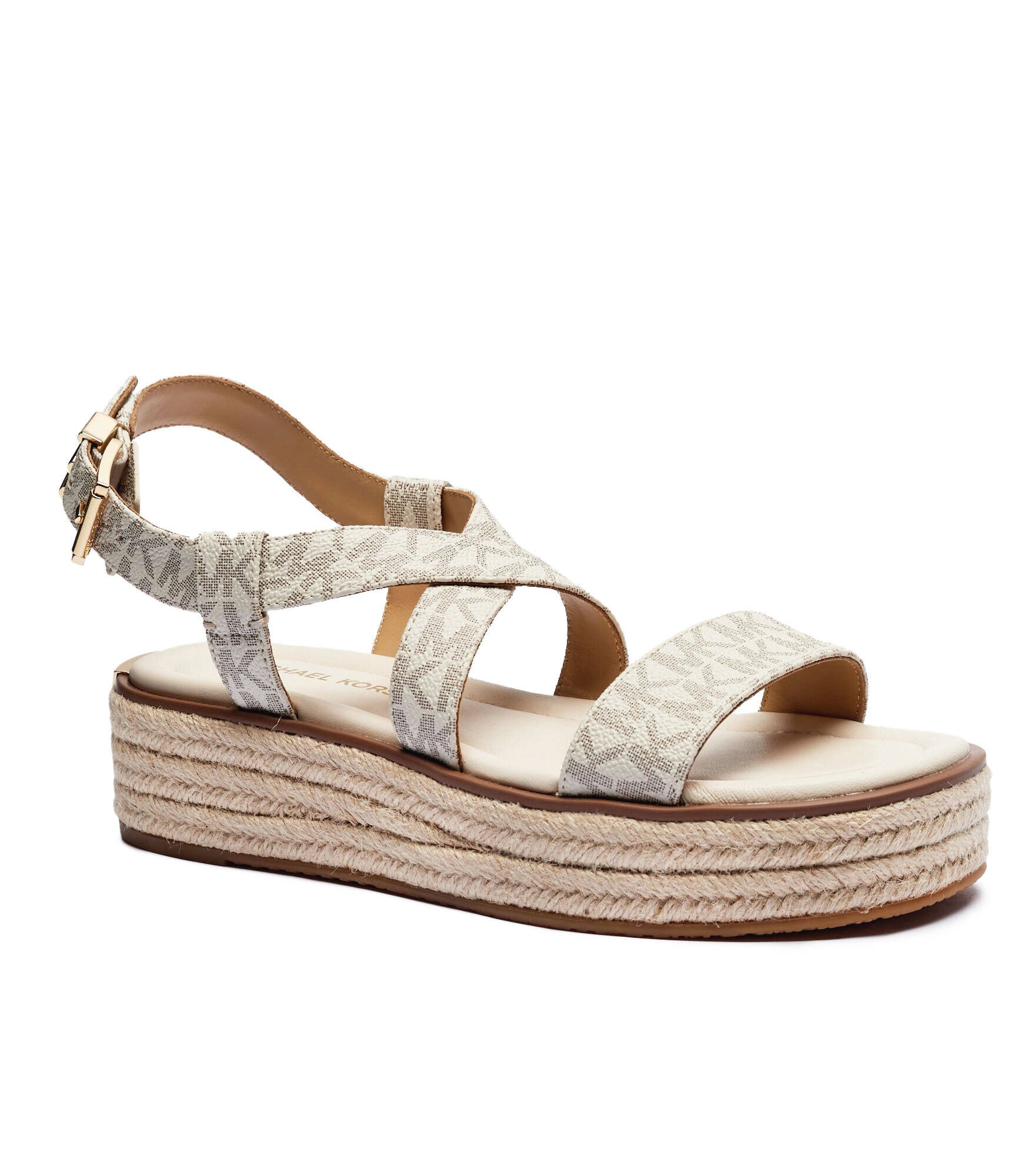 Michael Kors Sandale Lynn cu adaos de piele