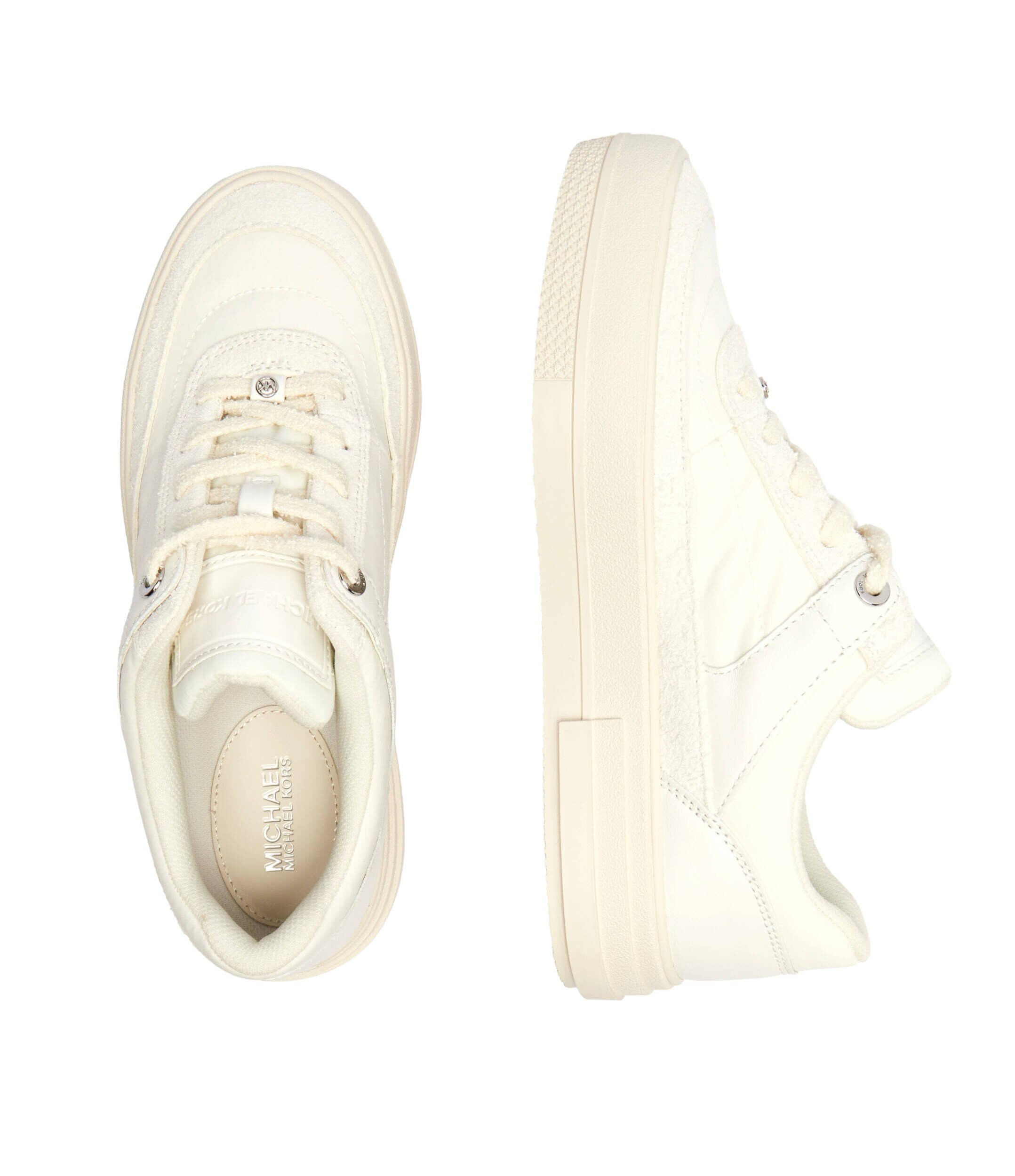 Michael Kors Sneakers Aurora cu adaos de piele