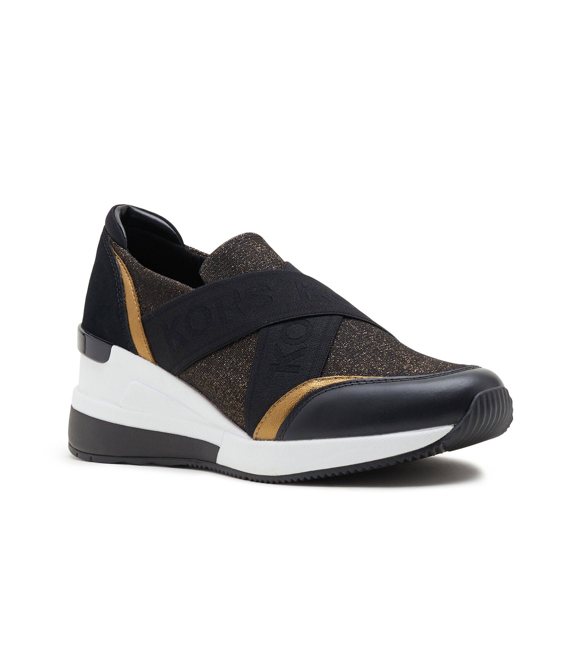 Michael Kors Sneakers Geena cu adaos de piele
