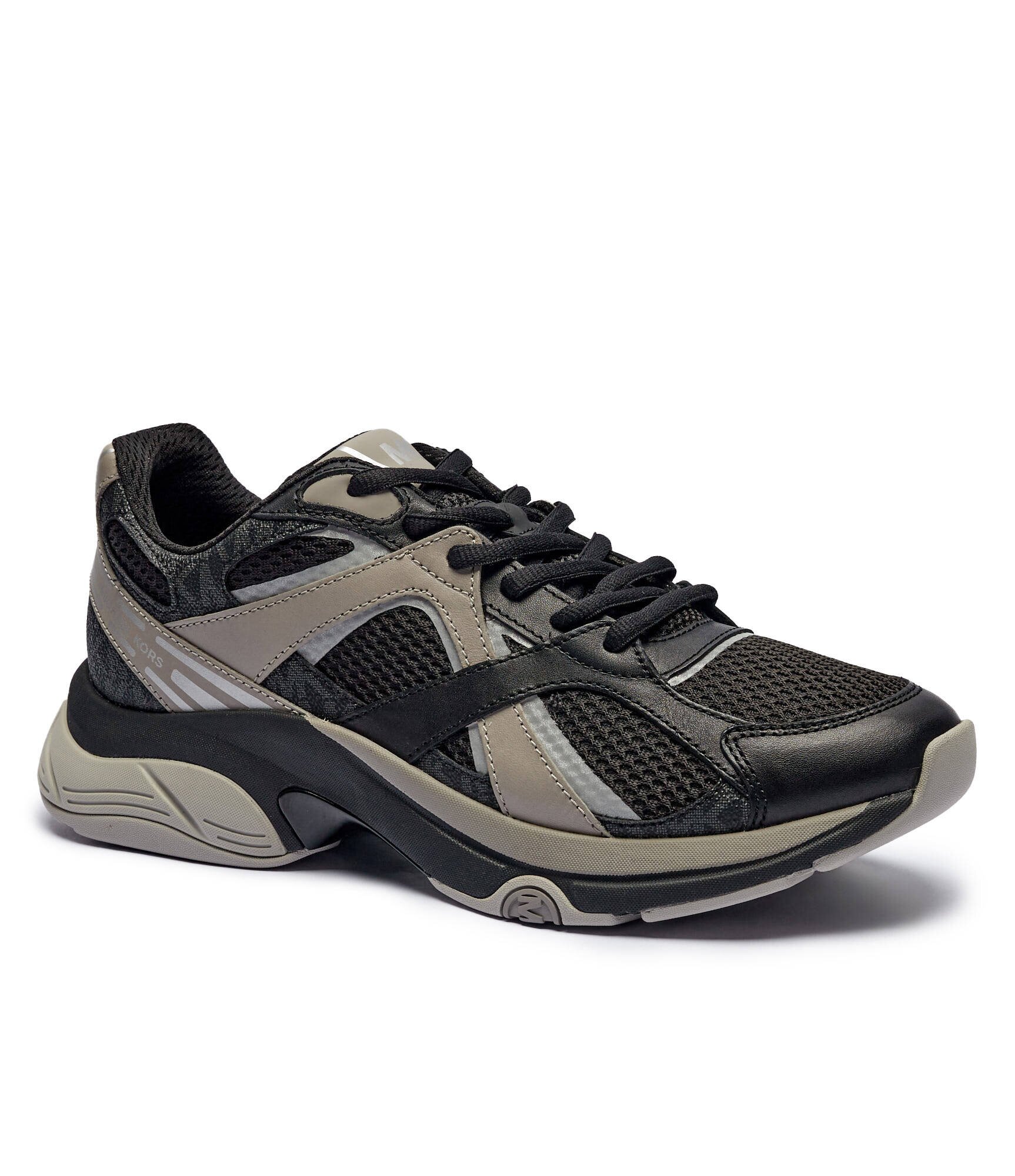 Michael Kors Sneakers Leo cu adaos de piele
