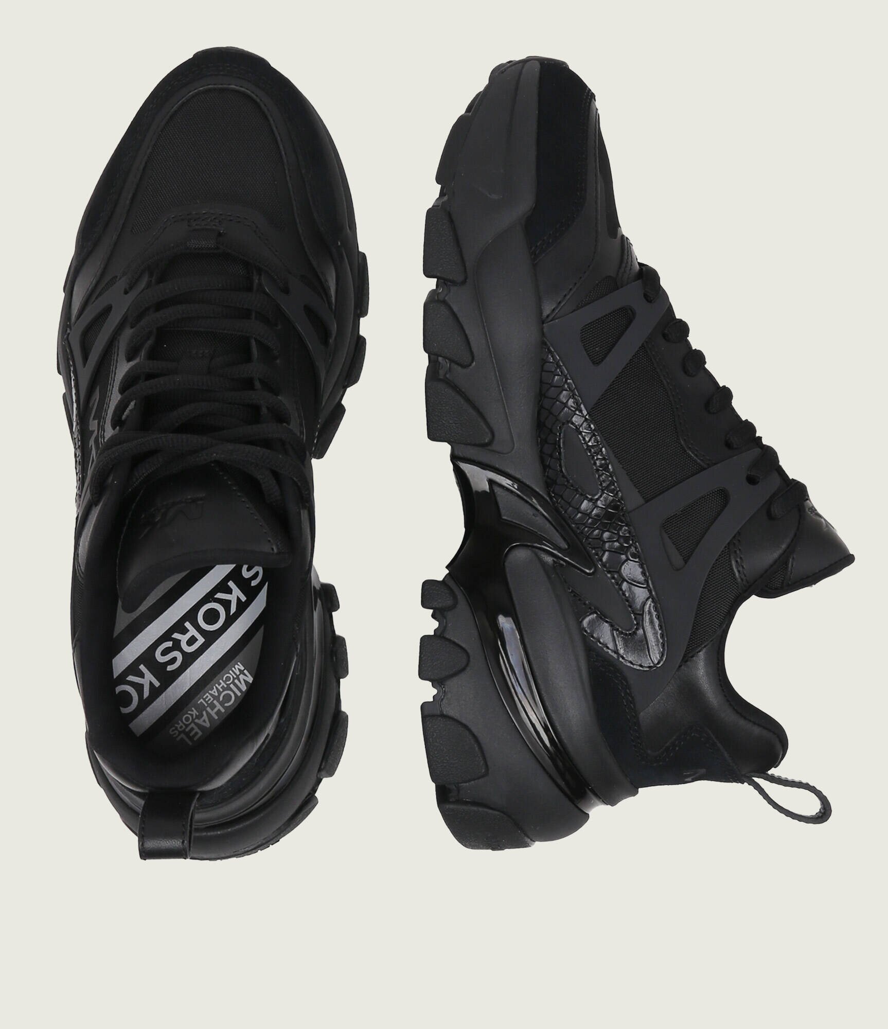 Michael Kors Sneakers NICK cu adaos de piele