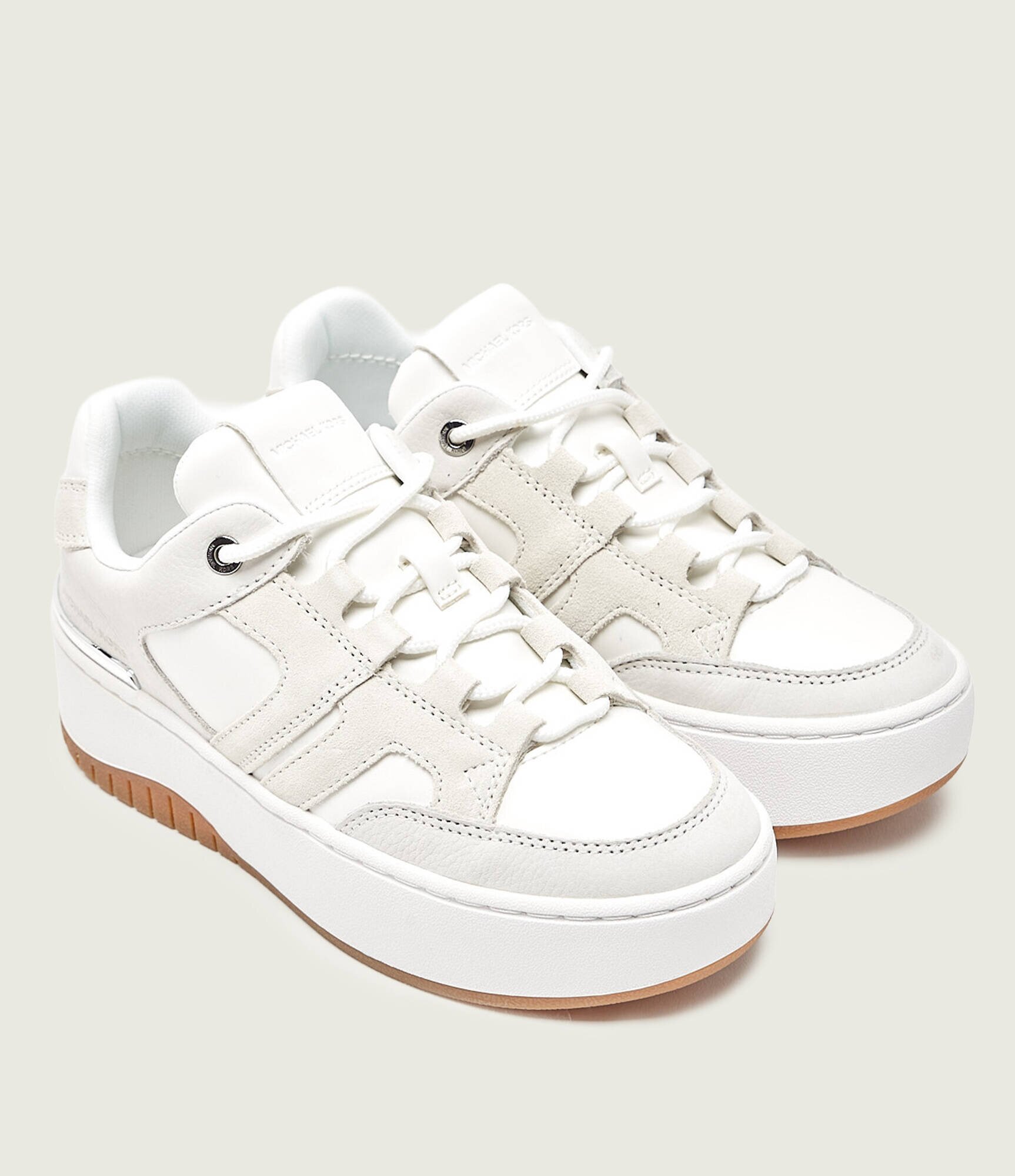 Michael Kors Sneakers RYDER cu adaos de piele