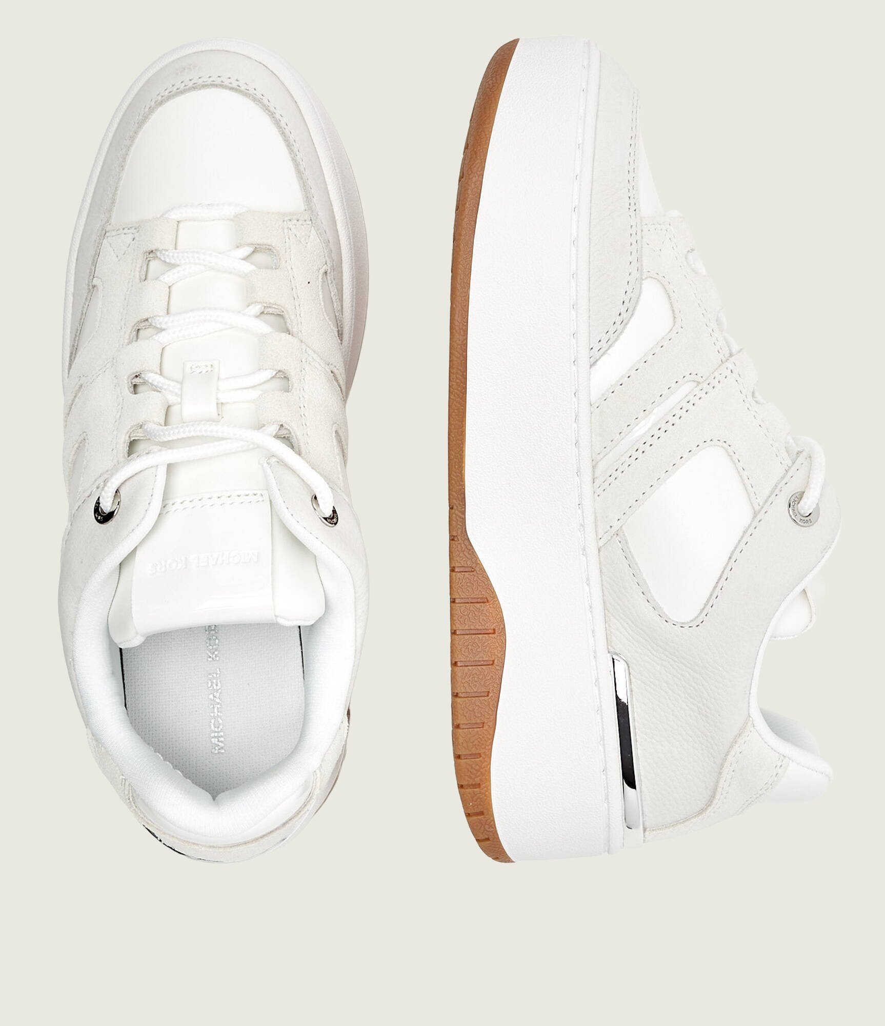Michael Kors Sneakers RYDER cu adaos de piele