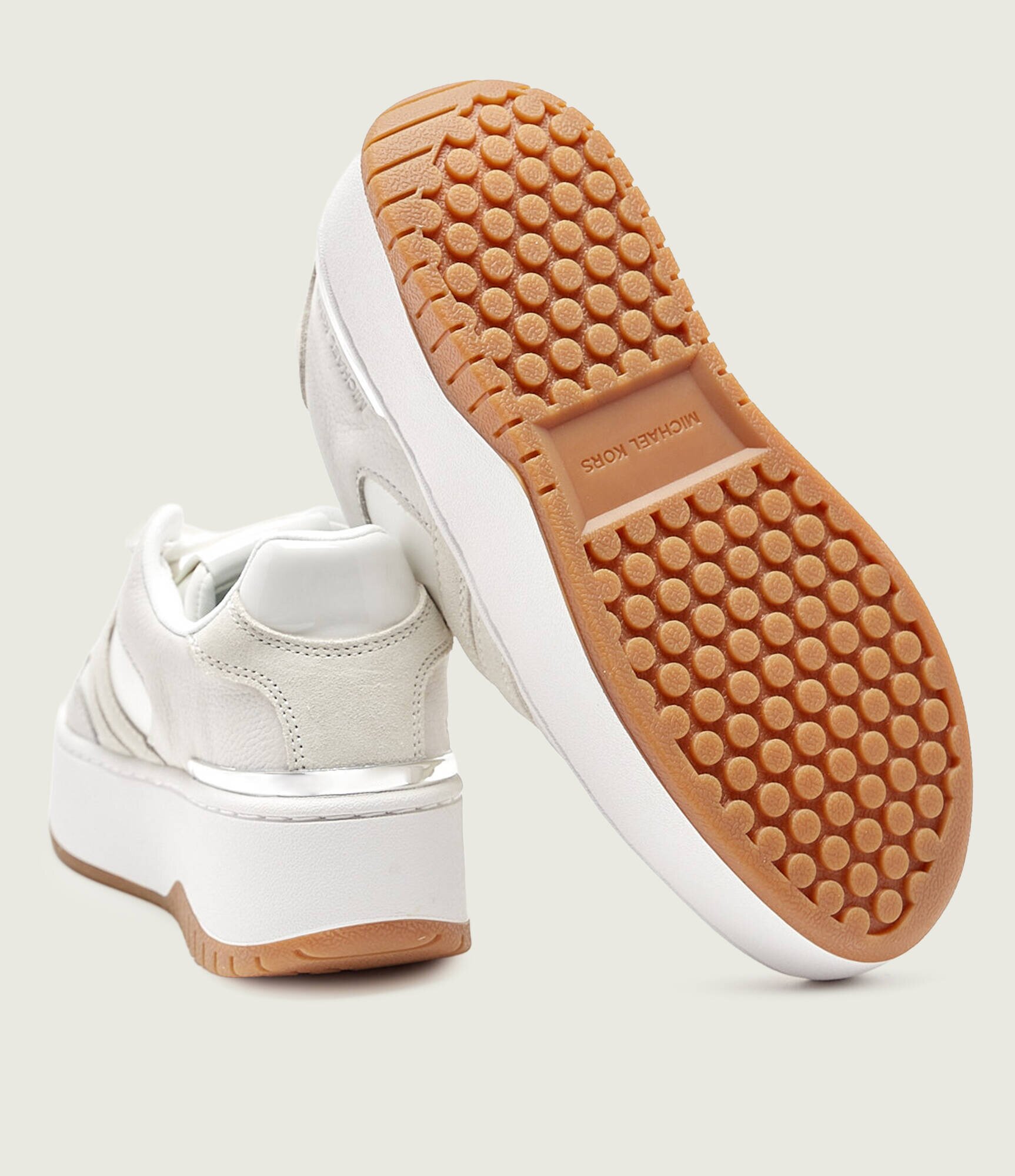 Michael Kors Sneakers RYDER cu adaos de piele