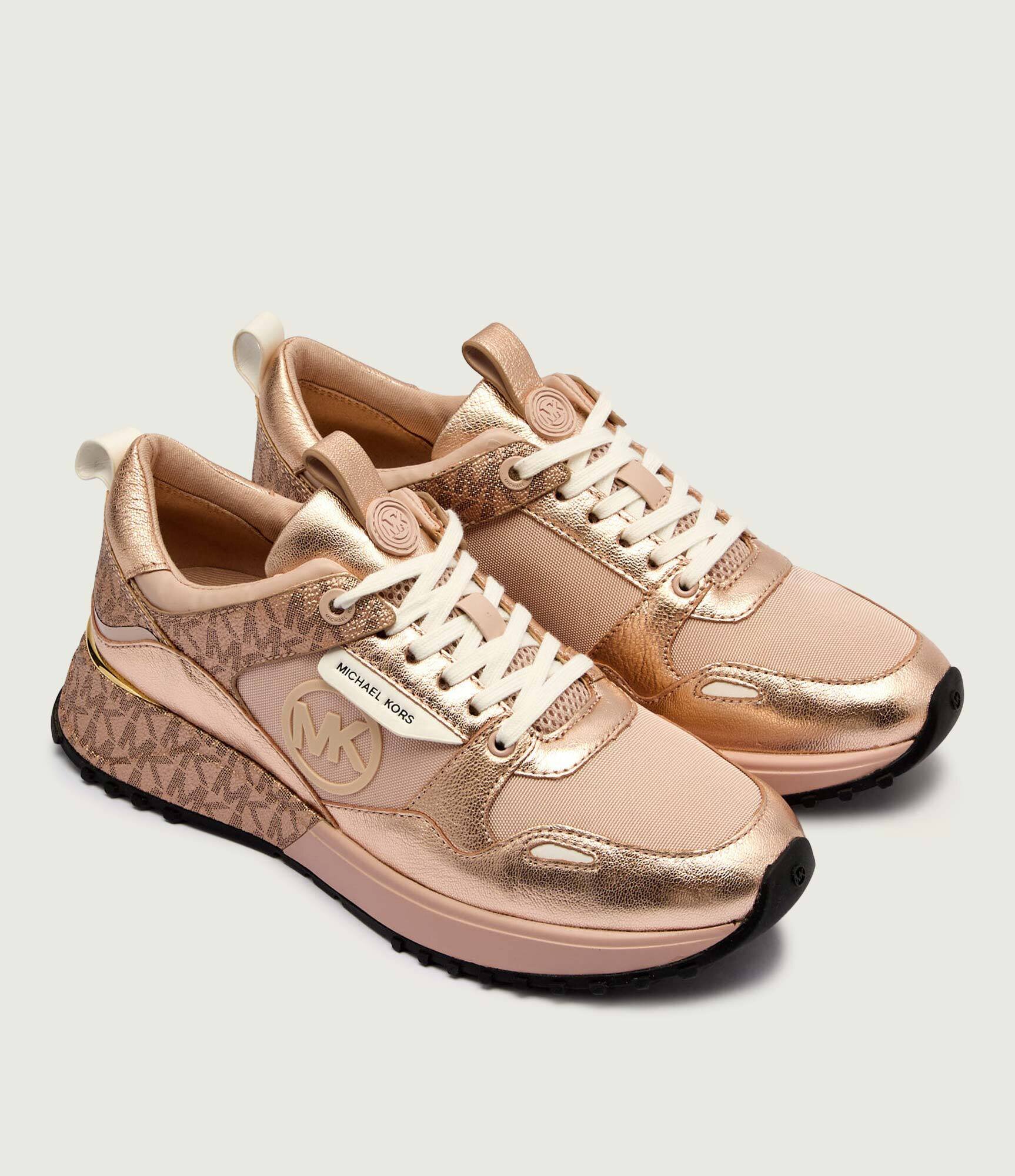 Michael Kors Sneakers Theo cu adaos de piele