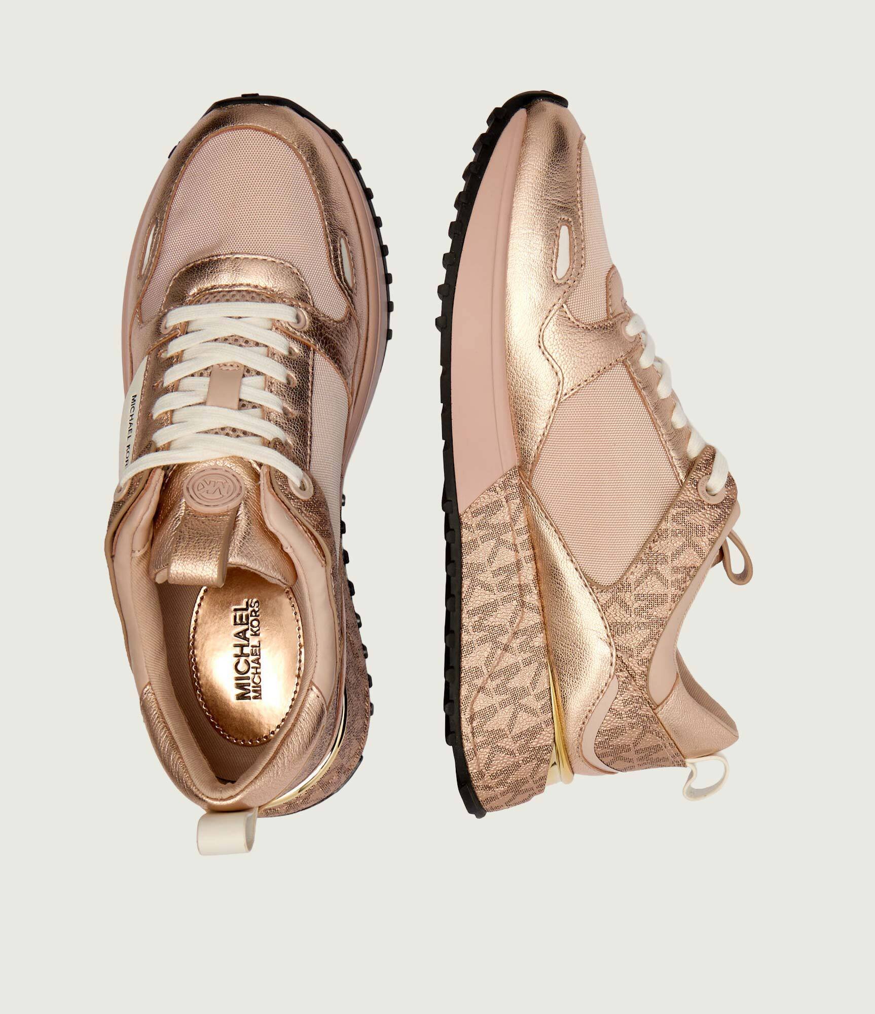Michael Kors Sneakers Theo cu adaos de piele