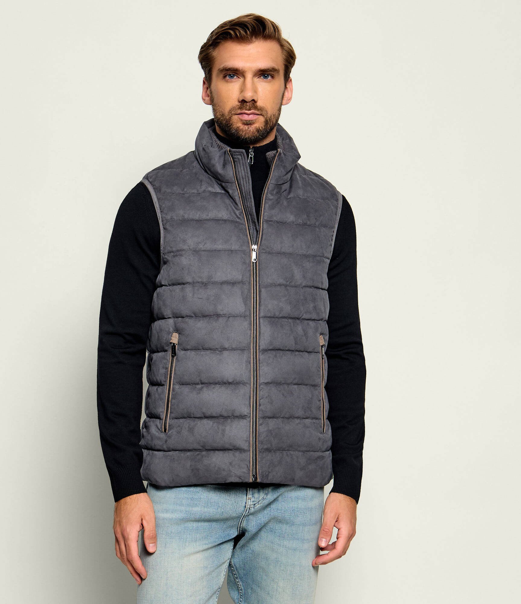 Milestone Vestă MSDawson | regular fit cu adaos de lână