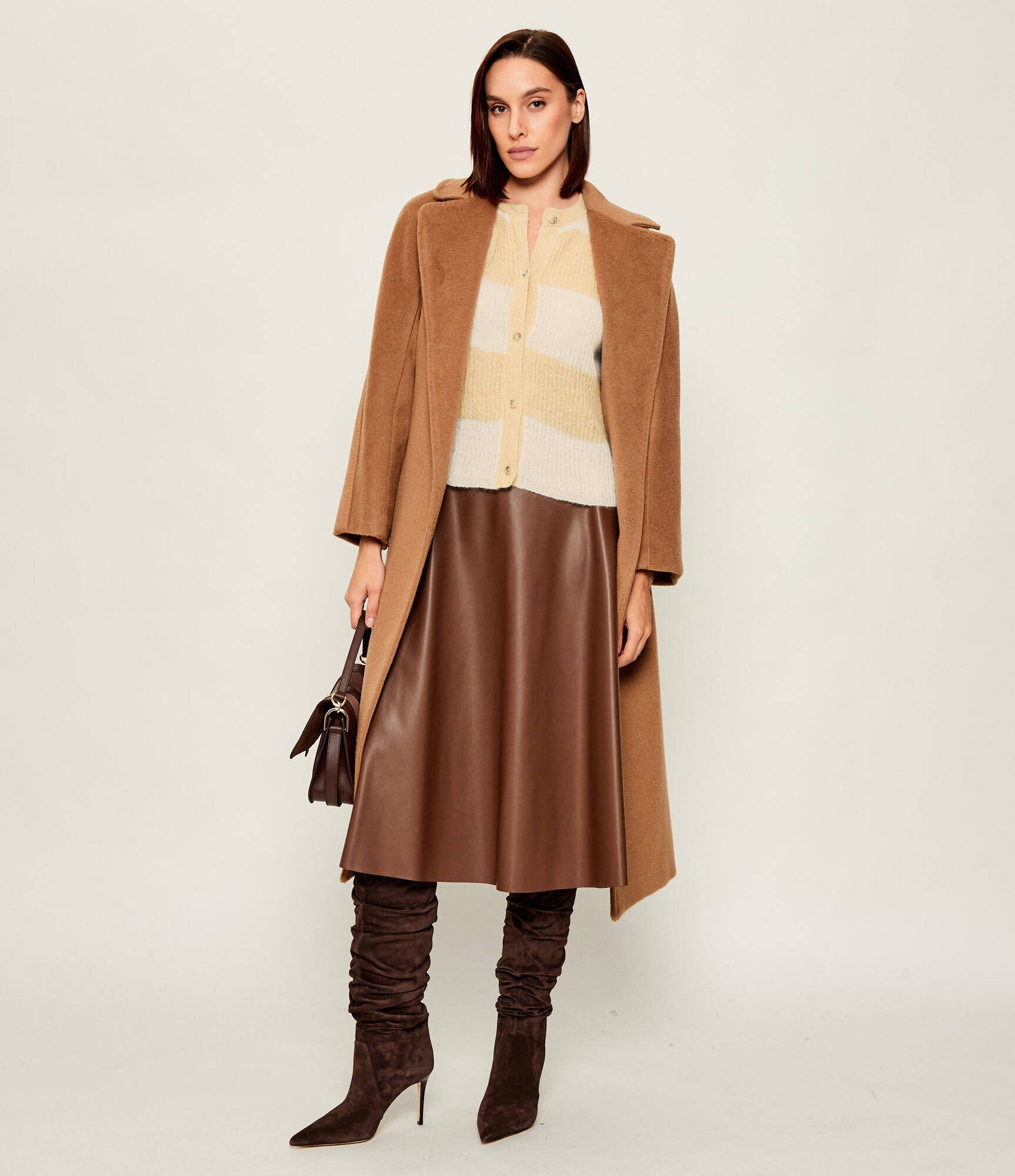 MM Cardigan MEANDRO | Loose fit cu adaos de lână
