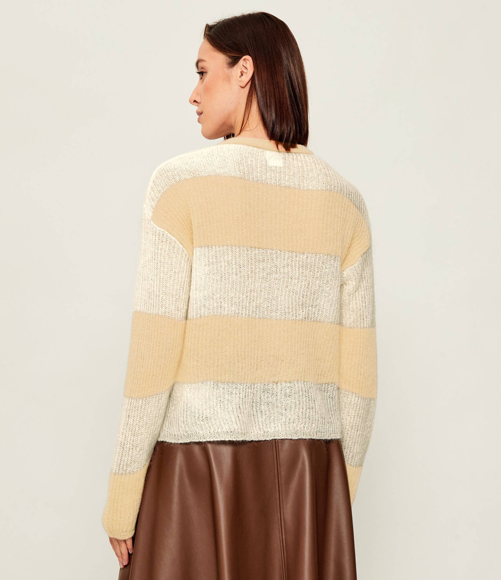 MM Cardigan MEANDRO | Loose fit cu adaos de lână