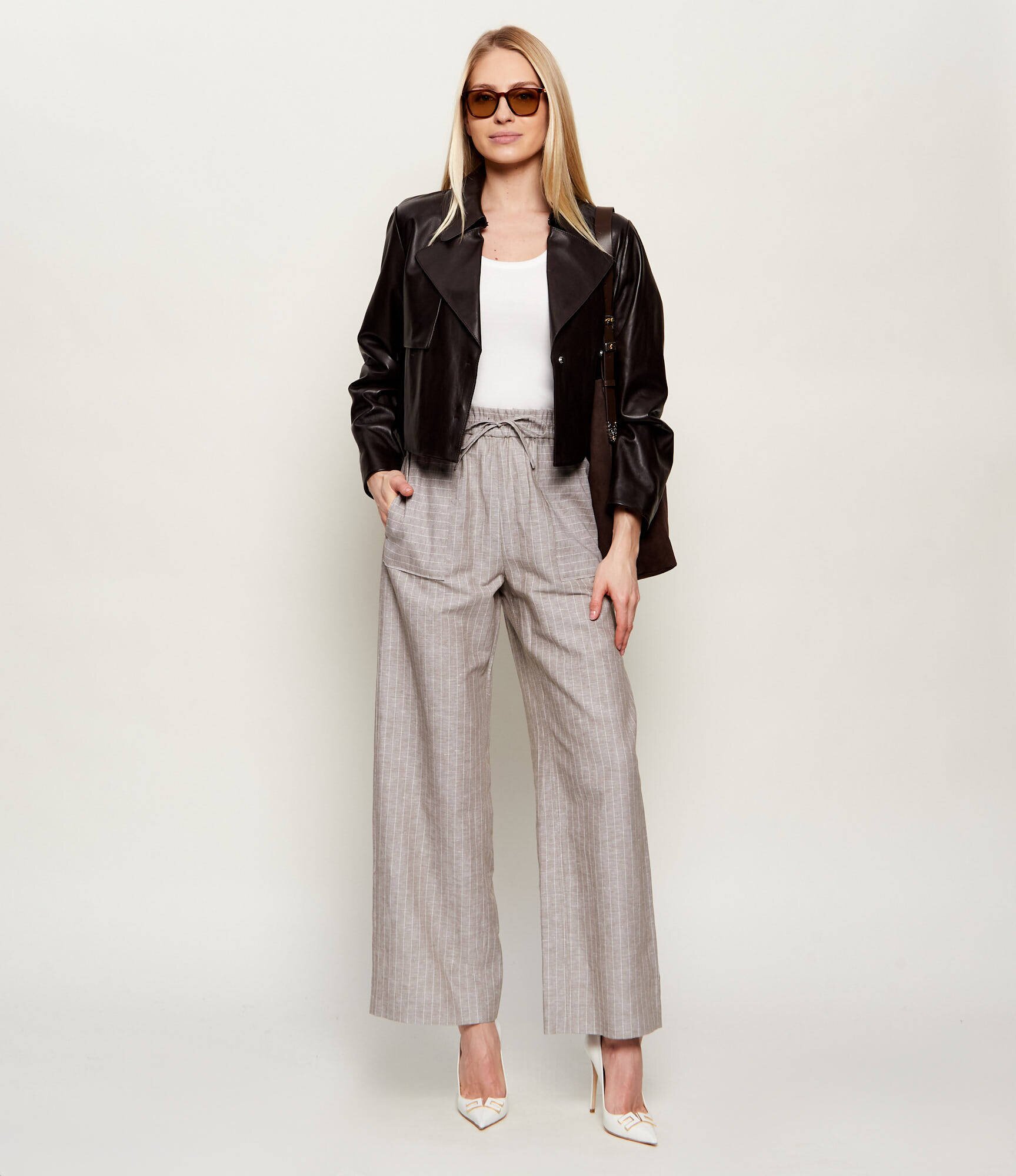 MM De in pantaloni LFAUNA | Relaxed fit