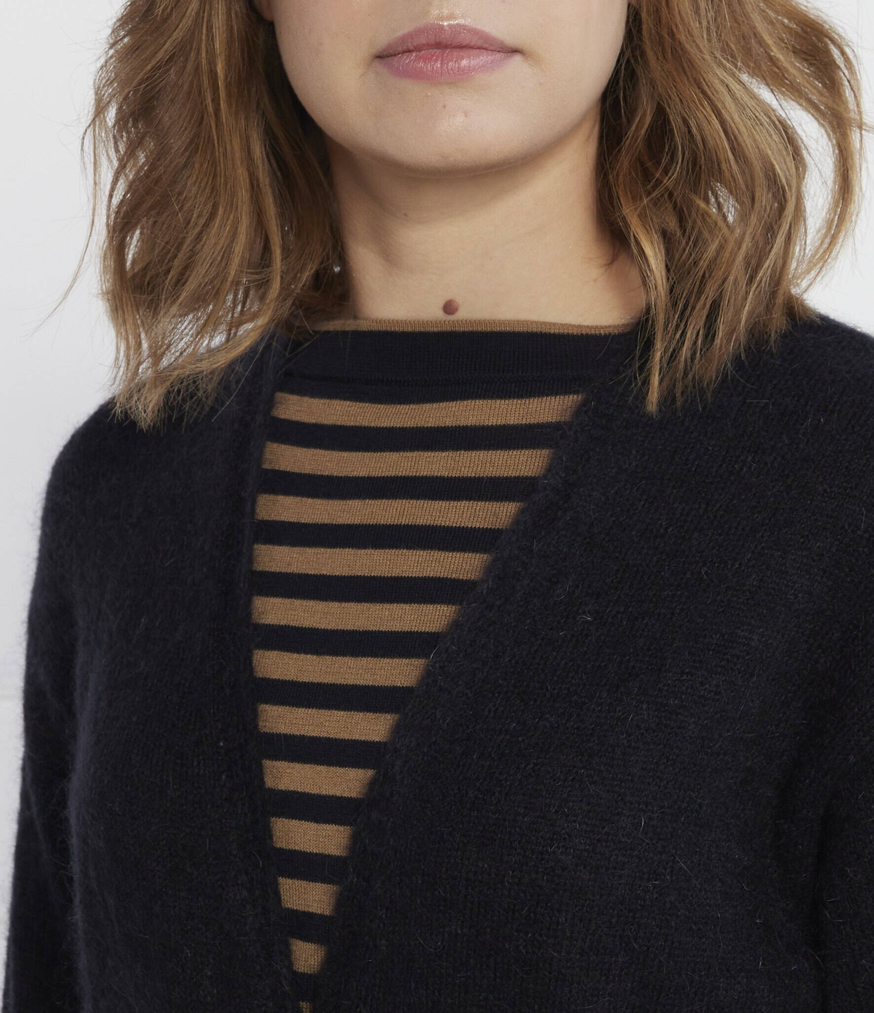 MM De lână cardigan gabon | Regular Fit