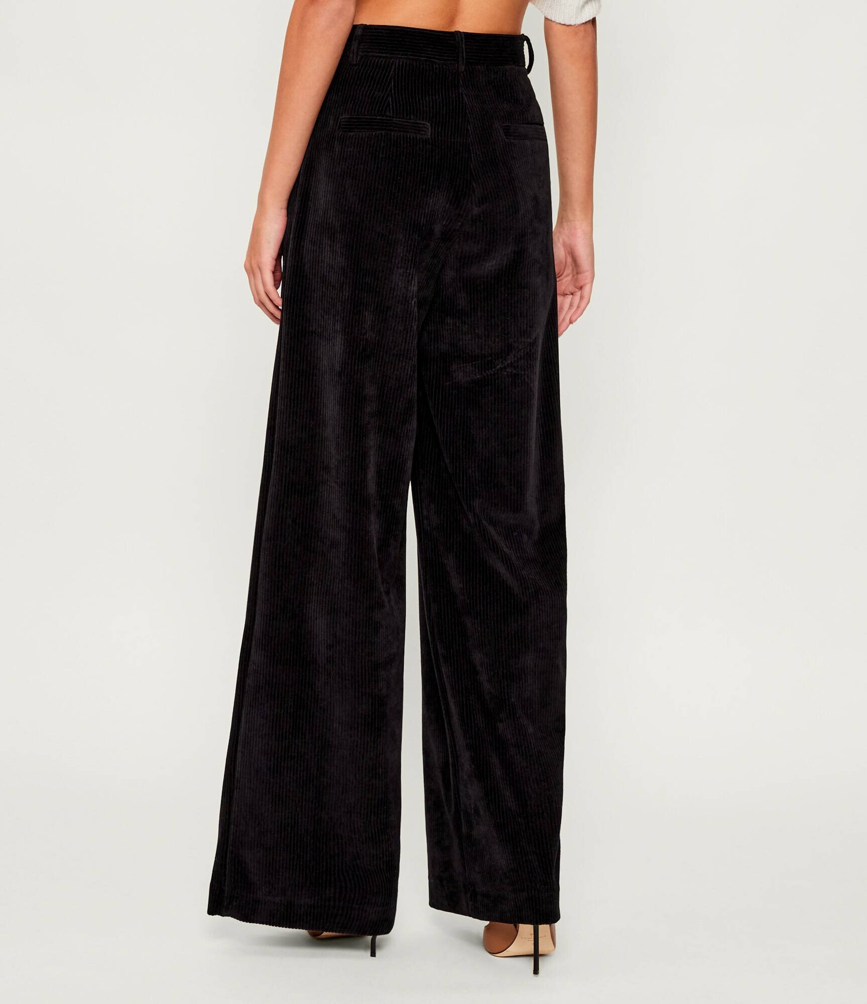 MM Pantaloni HENRY | flare fit | catifea reiată