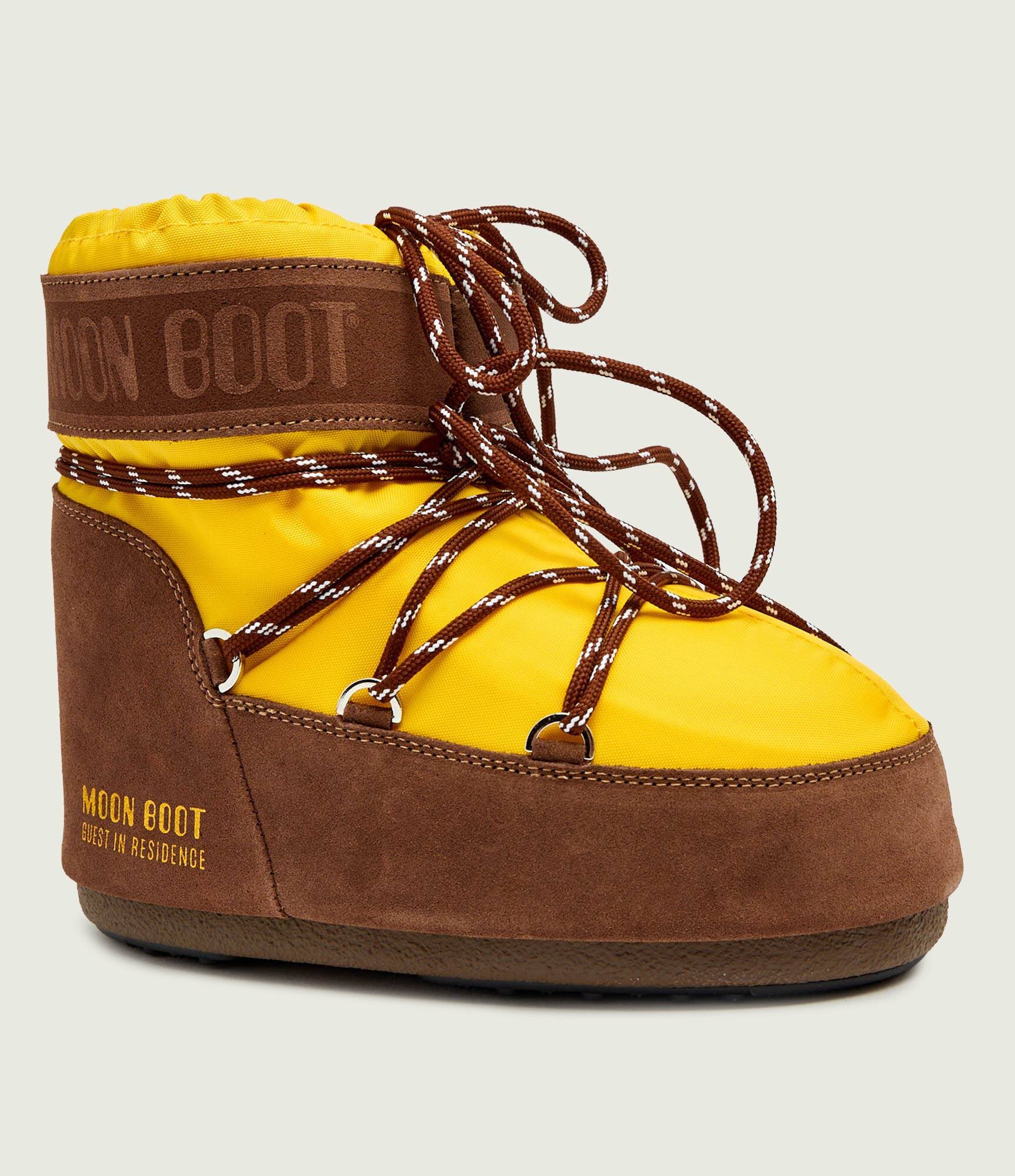 Moon Boot Bocanci ICON LOW NYLON | X Guest in Residence | piele întoarsă