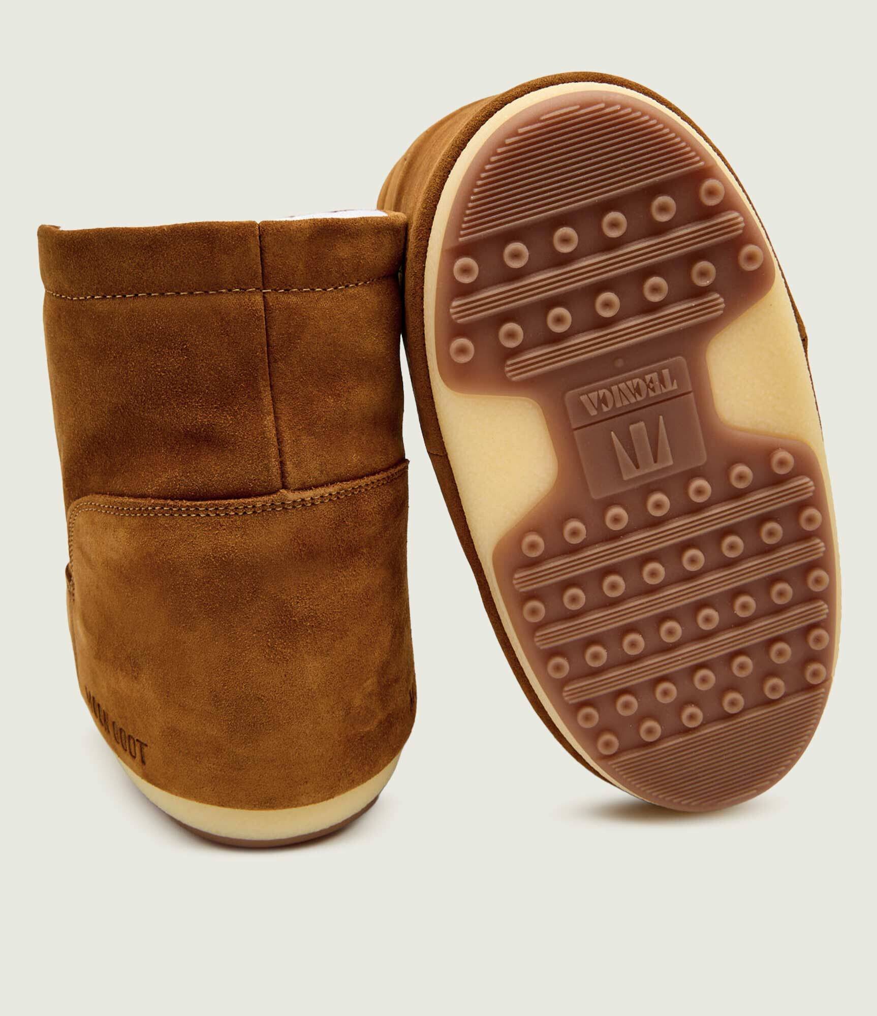 Moon Boot Bocanci ICON LOW | piele întoarsă