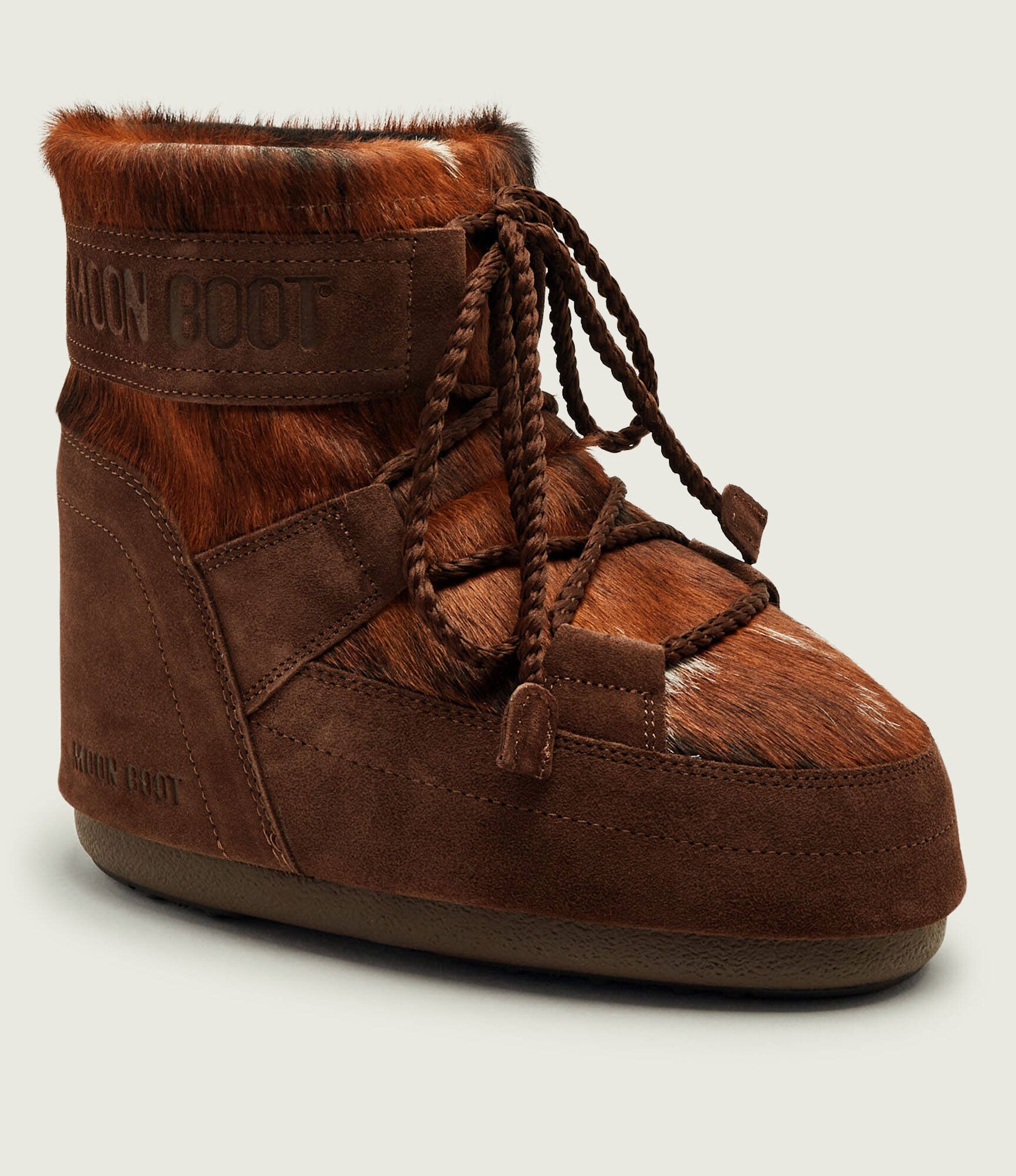 Moon Boot Bocanci MB Icon Low Archive 1985 | piele întoarsă | shearling