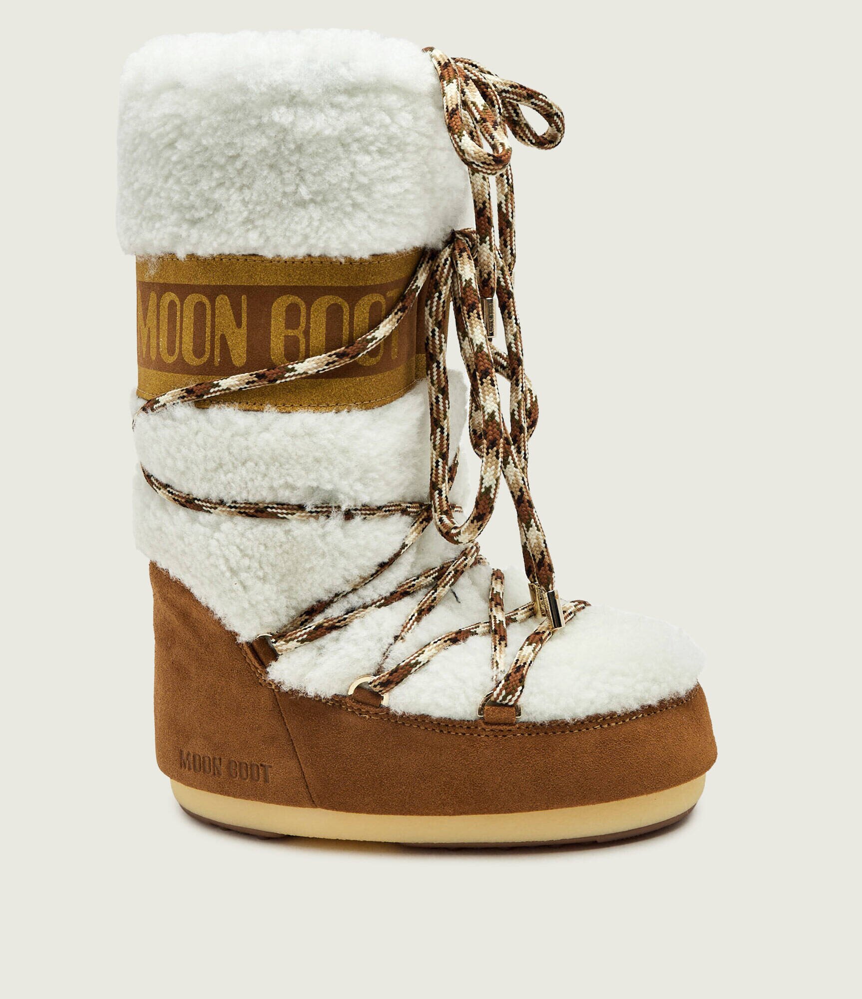 Moon Boot Bocanci MB Icon | piele întoarsă | shearling