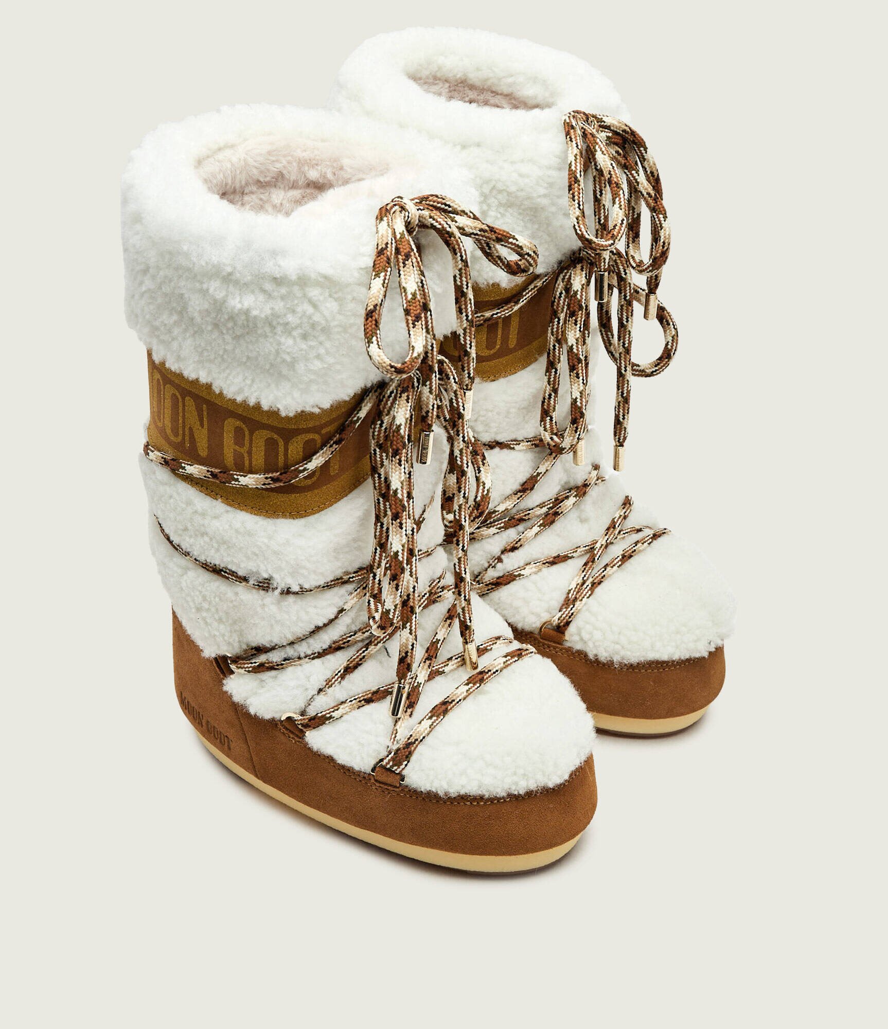 Moon Boot Bocanci MB Icon | piele întoarsă | shearling