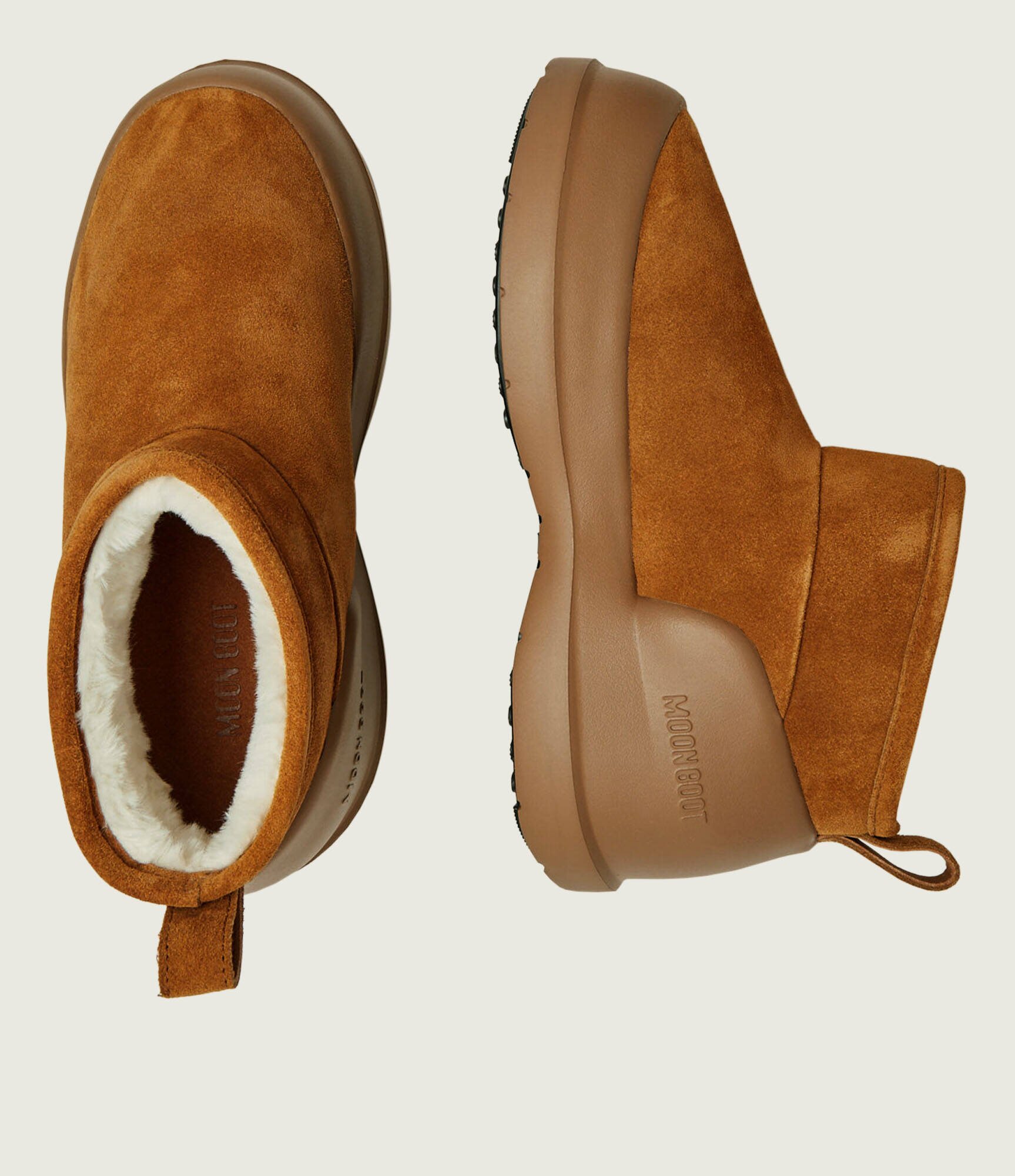 Moon Boot Bocanci MB Mezzaluna | piele întoarsă